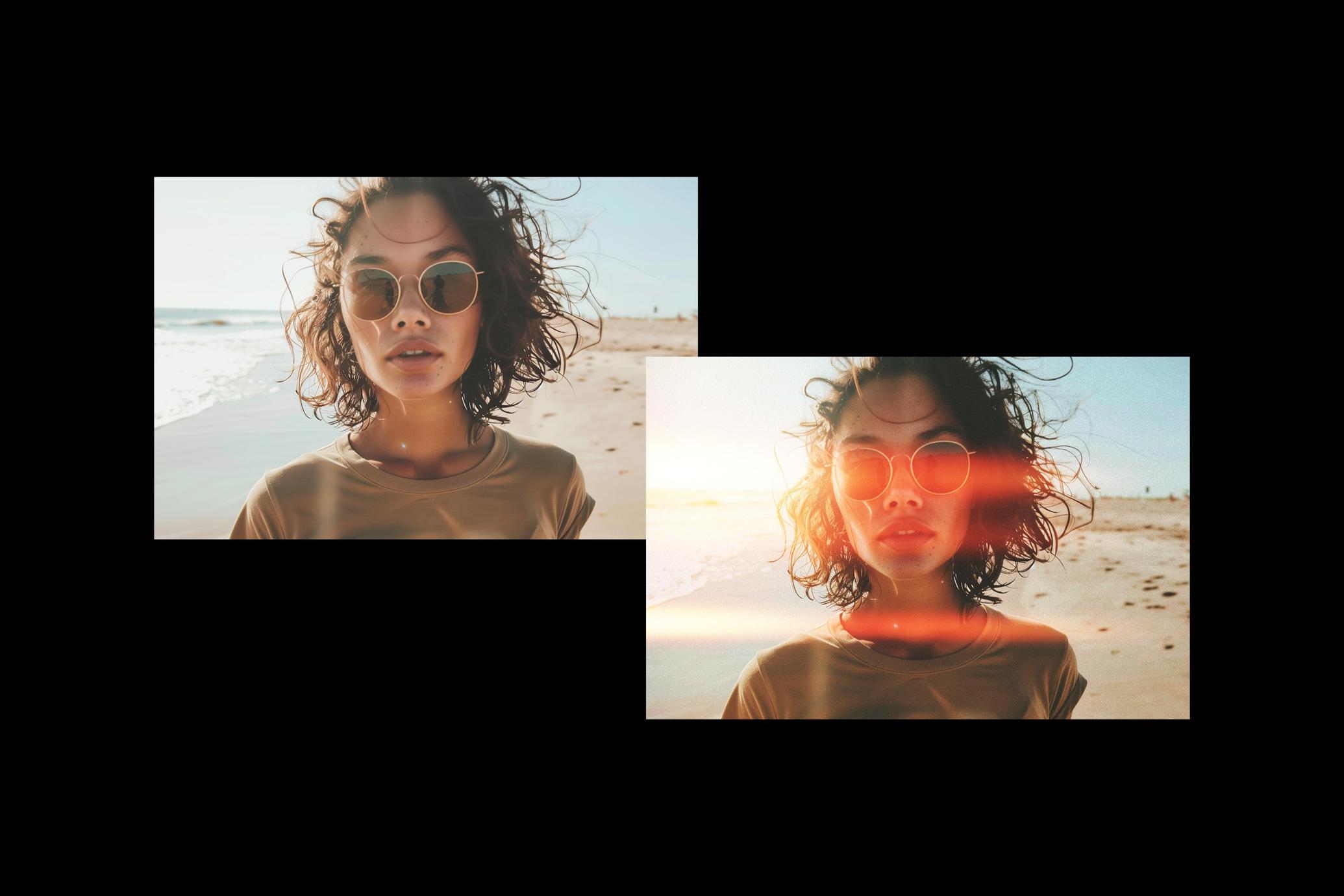 Film Burn Overlay Effect