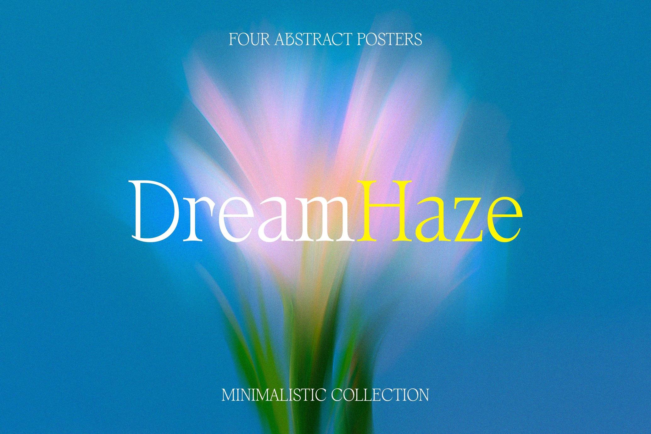 Dream Haze Flower Posters