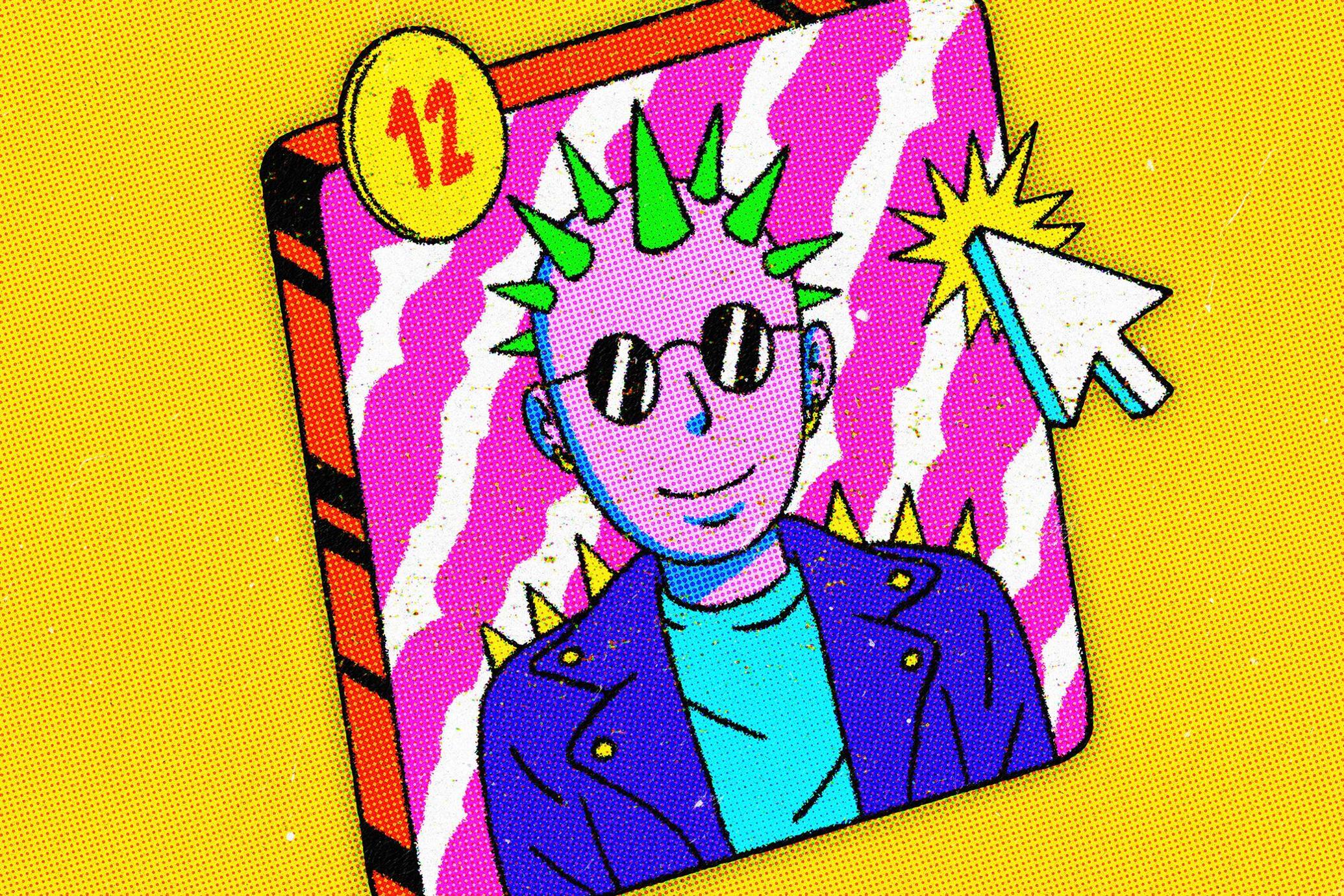 Retro Zine Print Effect