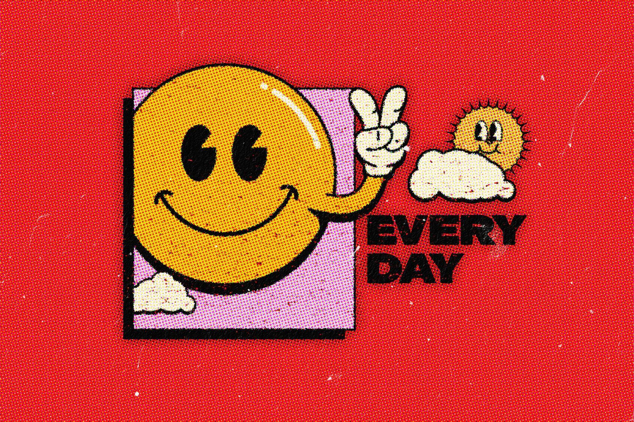 Retro Zine Print Effect