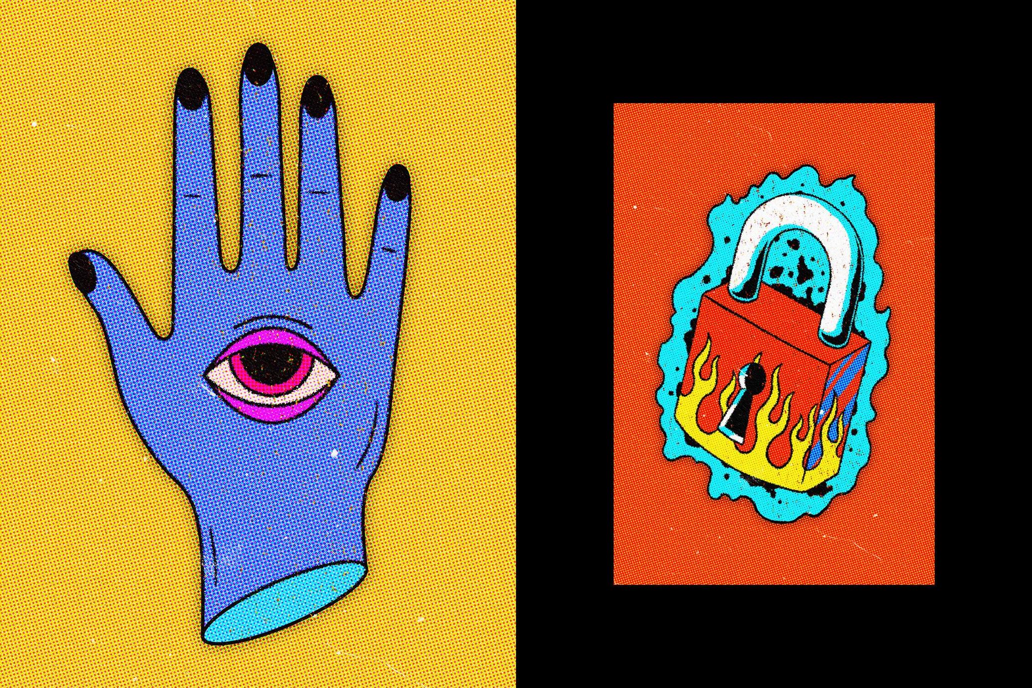 Retro Zine Print Effect