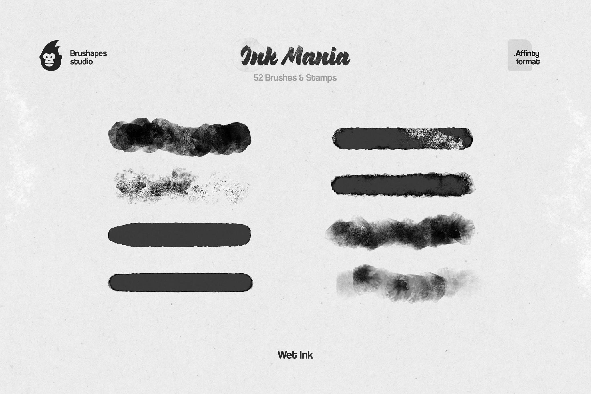 Ink Mania Affinity Brushes