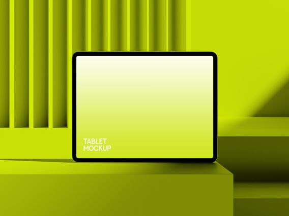 Minimal iPad Pro Mockup