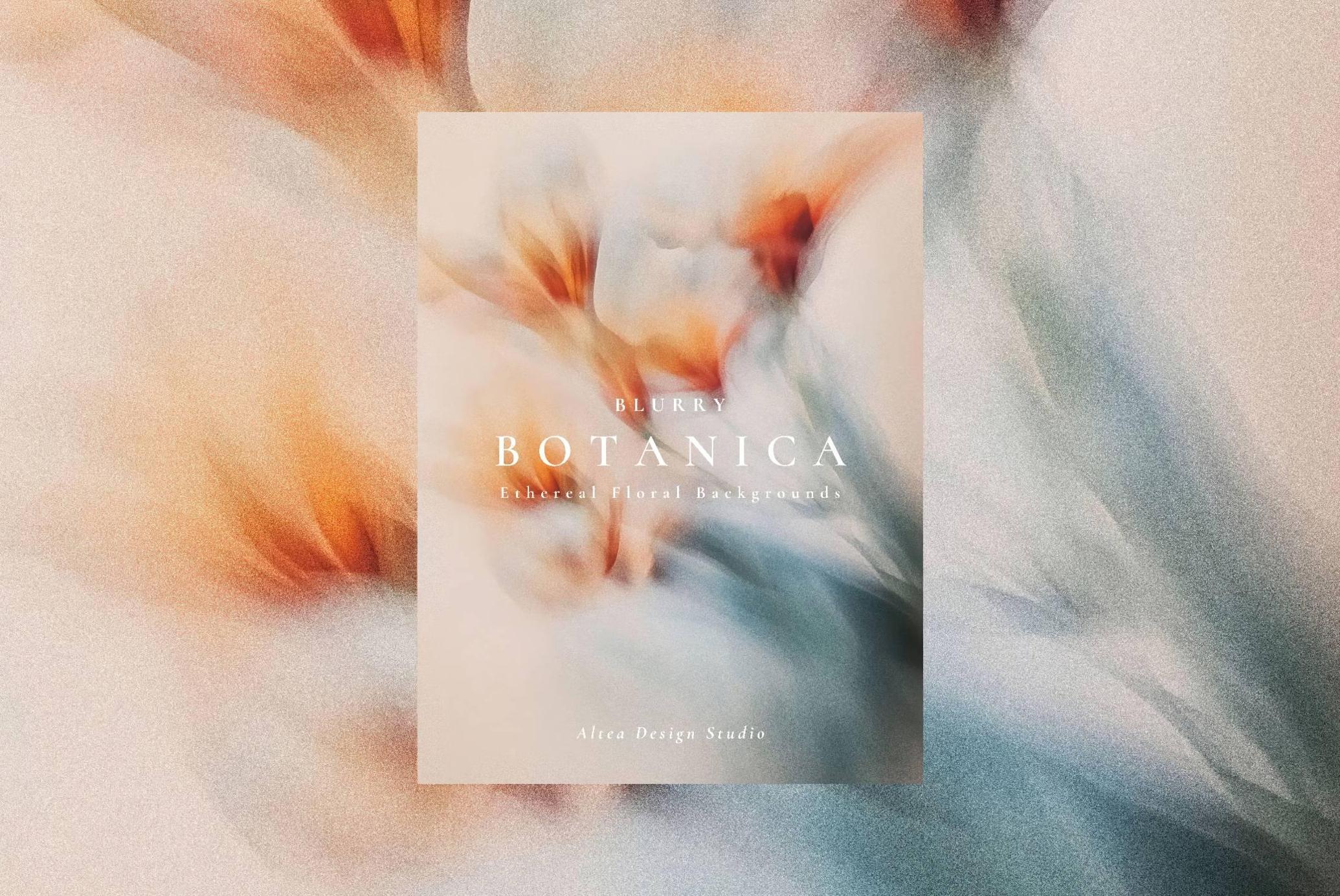 Aesthetic Blurry Floral Backgrounds