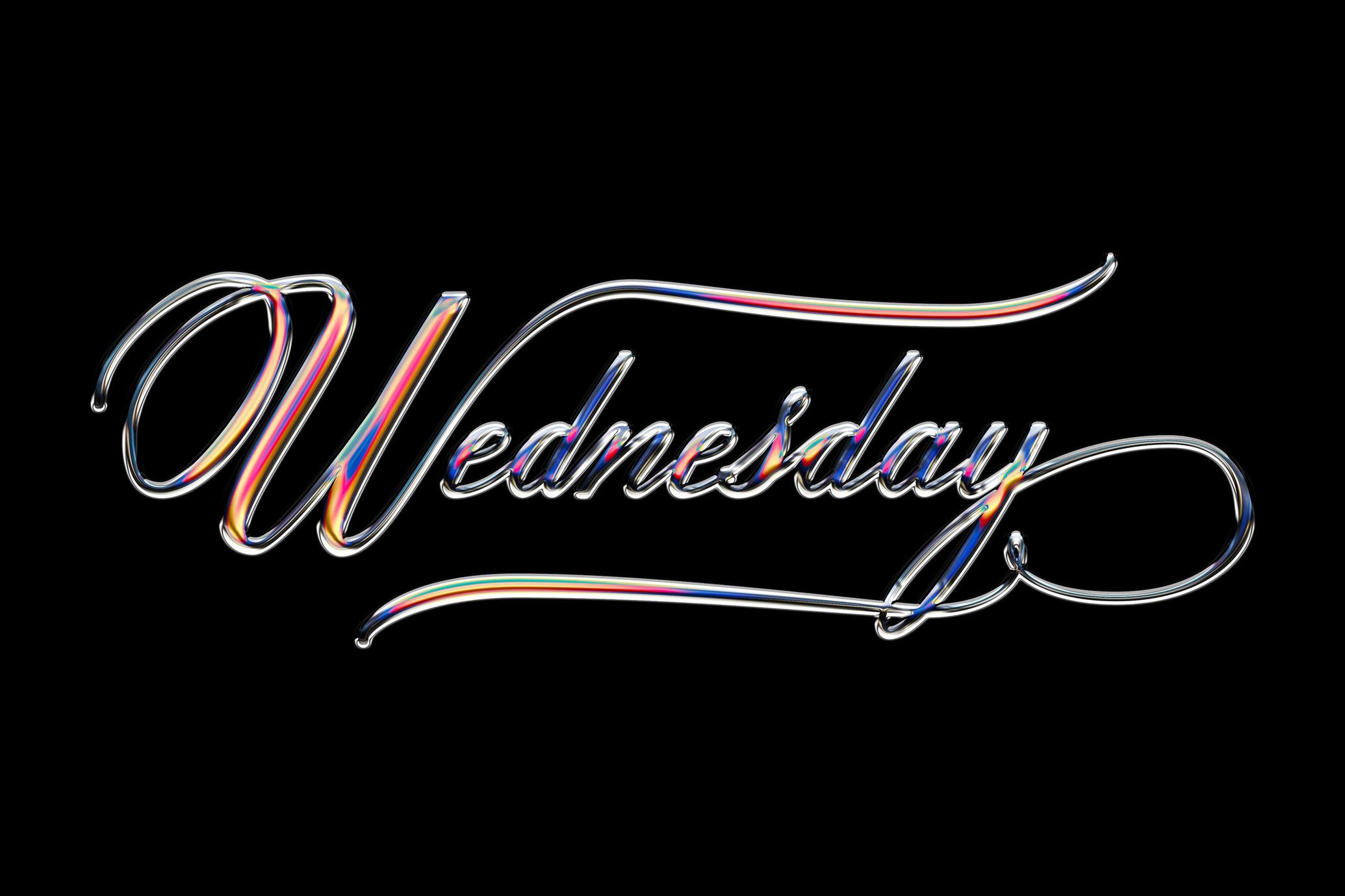 Magic Chrome Text Effect