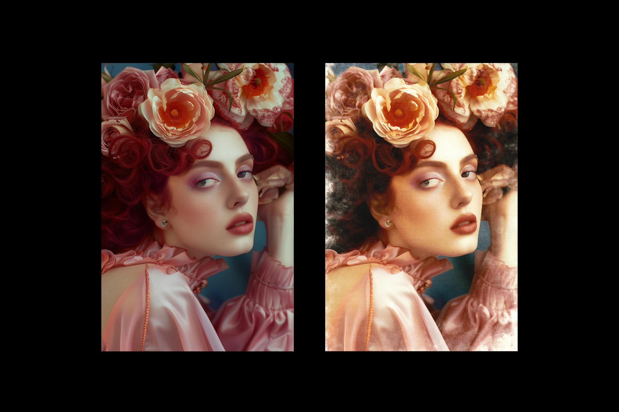 Vintage Paint Effect