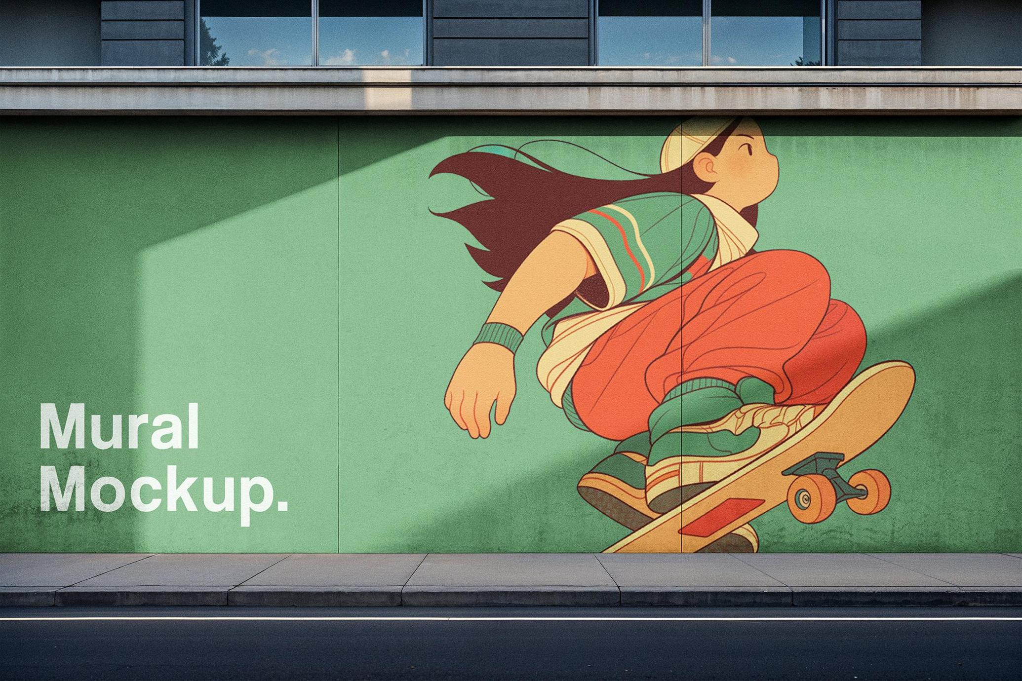 Mural Wall Mockup
