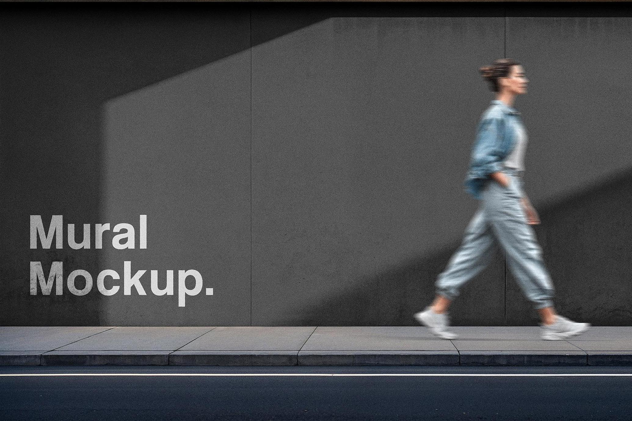 Mural Wall Mockup