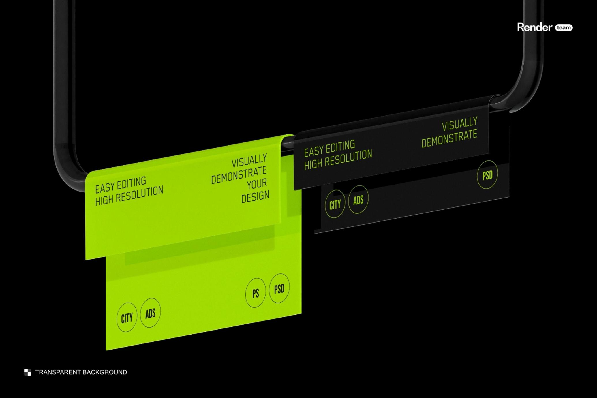 City Advertising Mockup Set