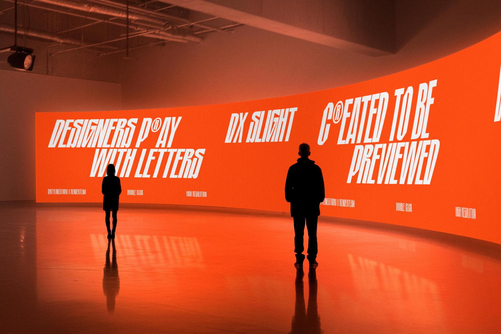 Projection Mapping Wall Mockup