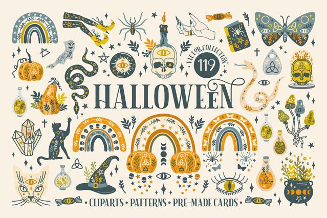 HALLOWEEN Vector Collection