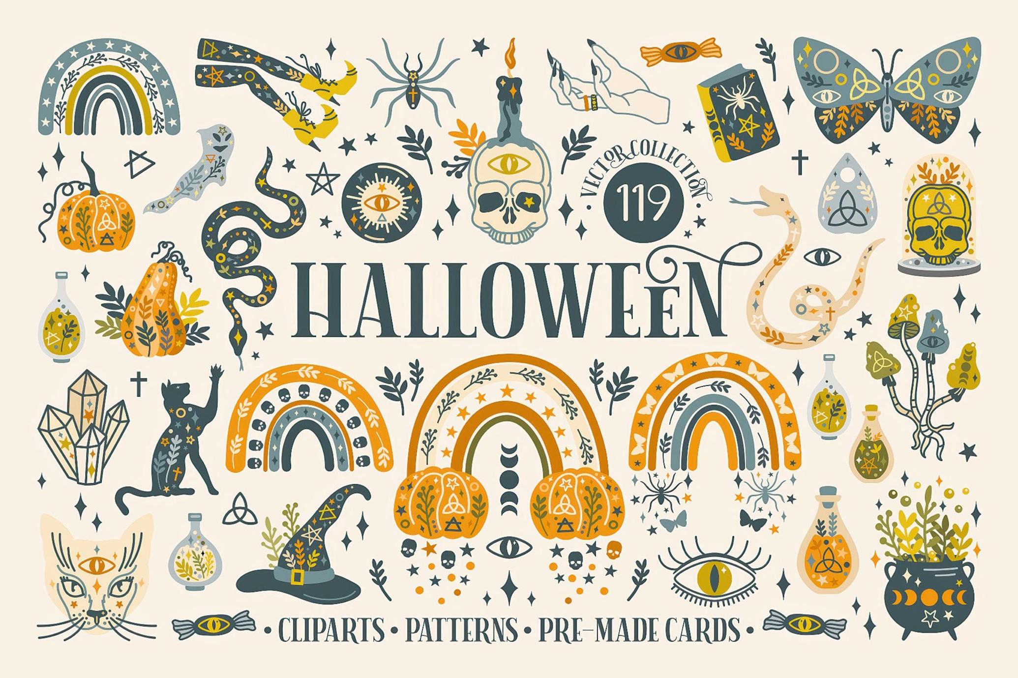 HALLOWEEN Vector Collection