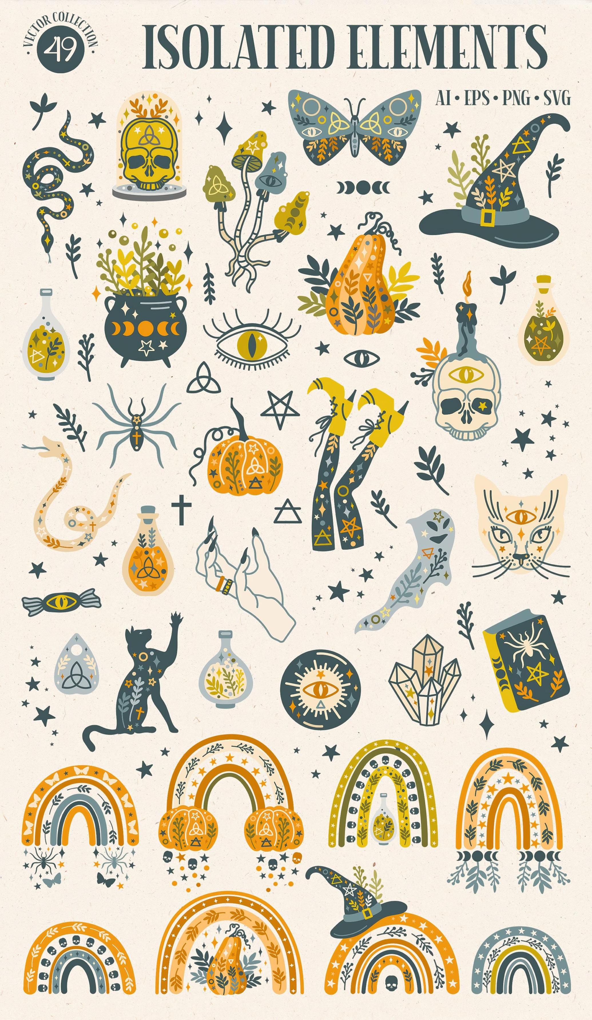 HALLOWEEN Vector Collection