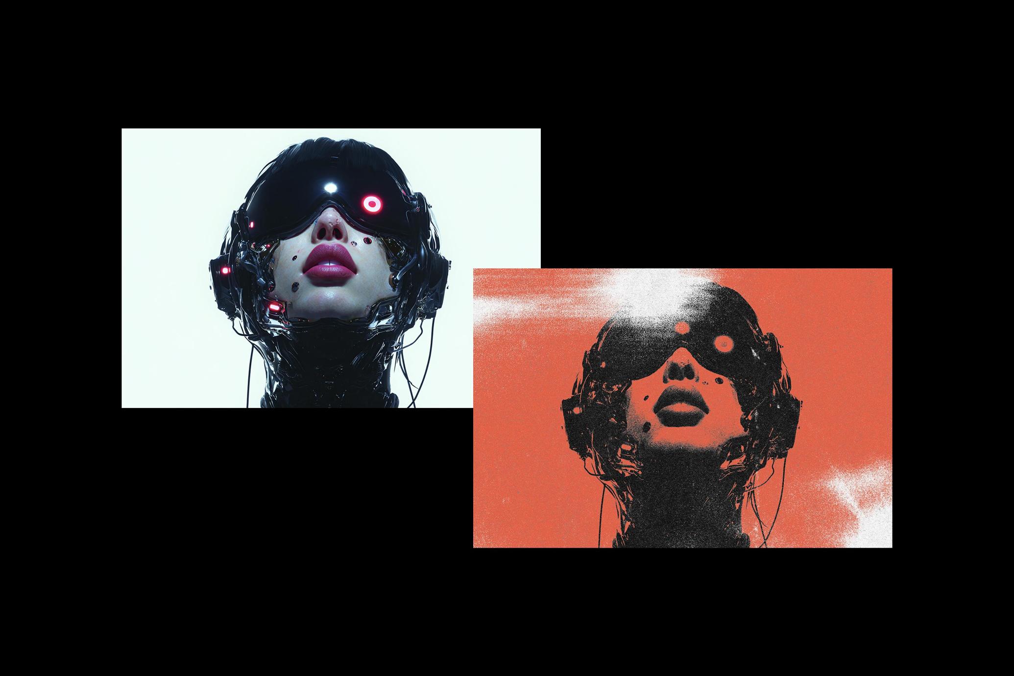 Grunge Risoprint Photo Effect