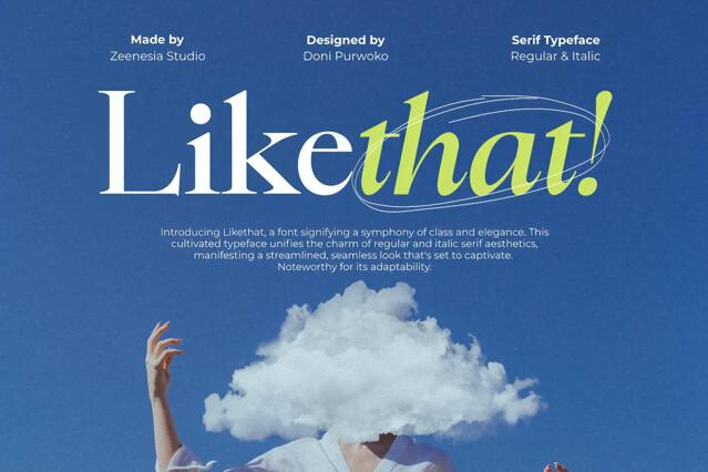 Likethat Font