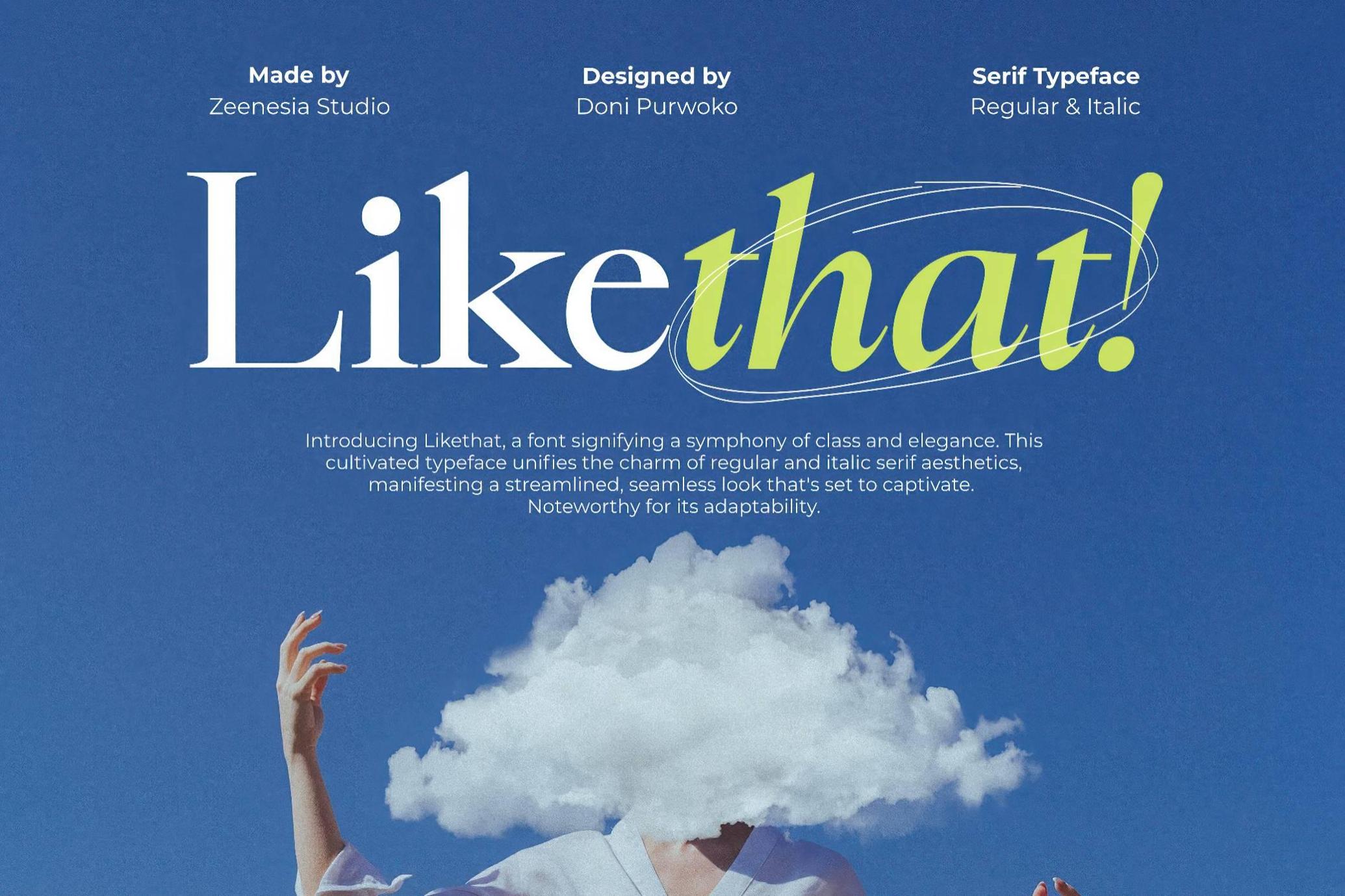 Likethat Font