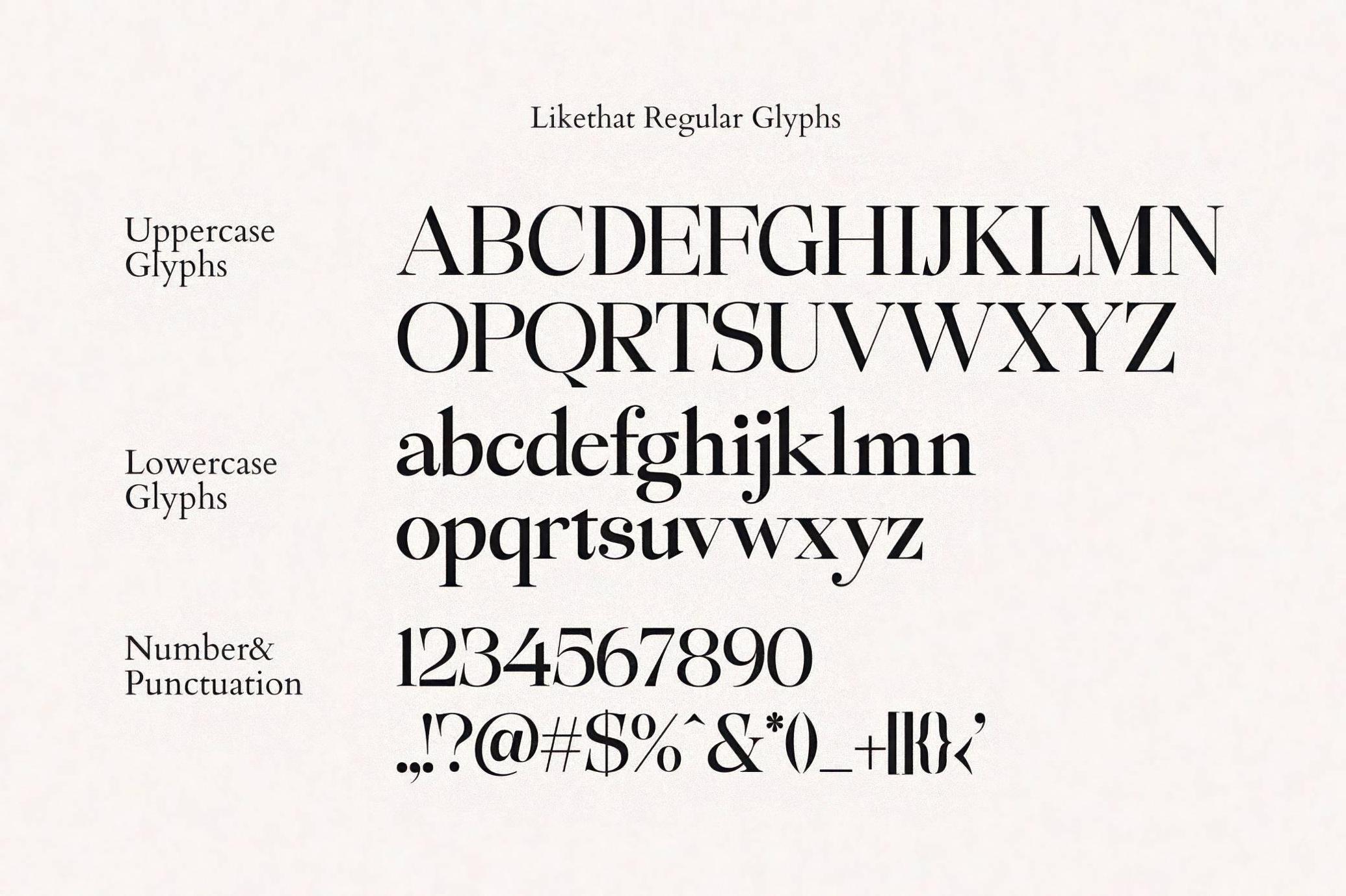 Likethat Font
