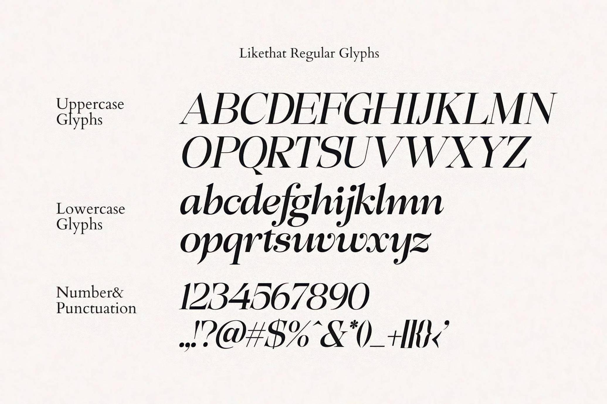 Likethat Font