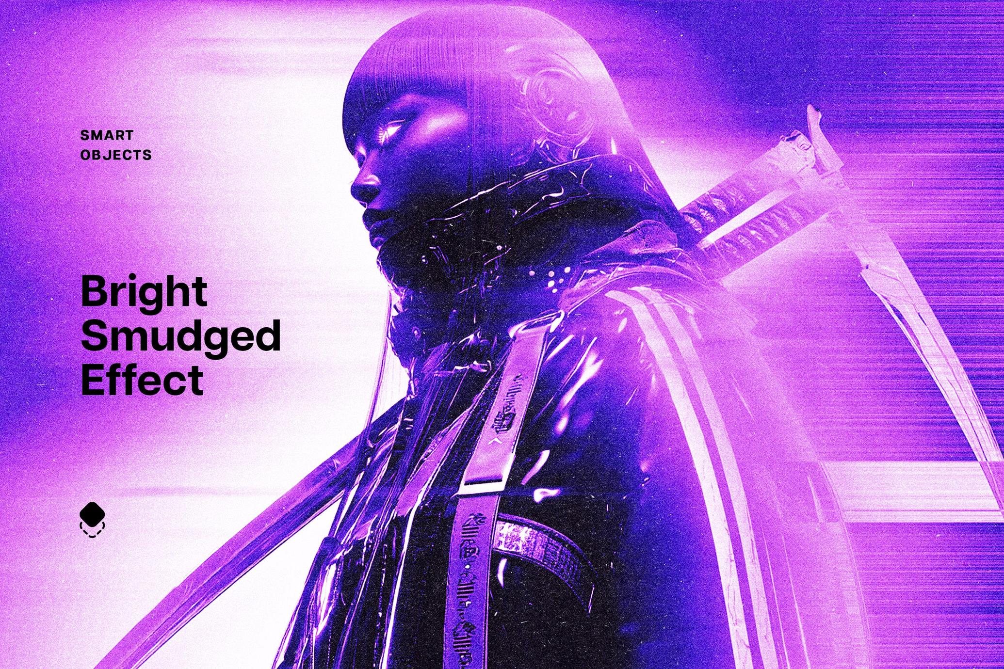 Bright Smudged Photo Effect