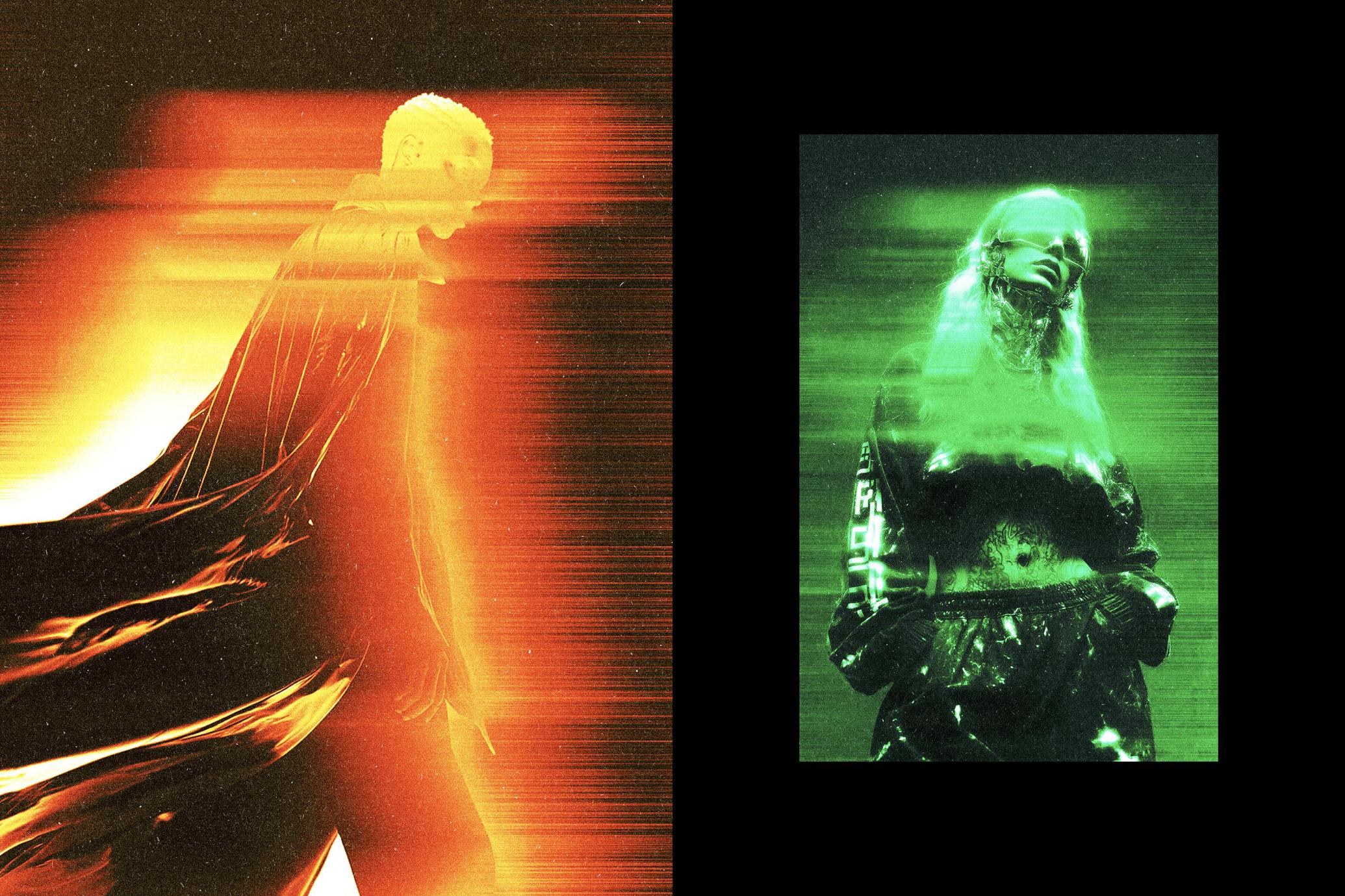 Bright Smudged Photo Effect
