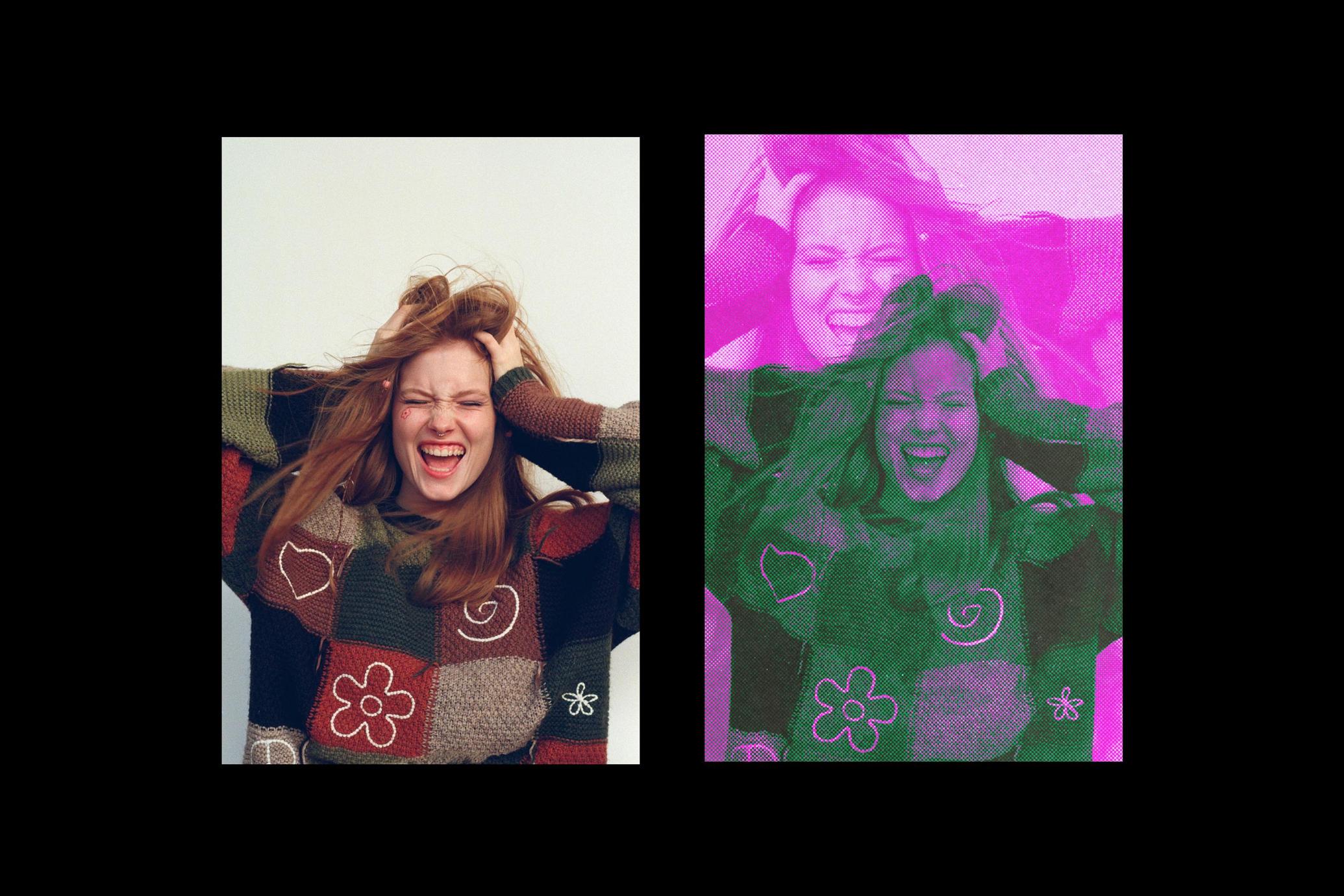Colorful Exposure Poster Effect