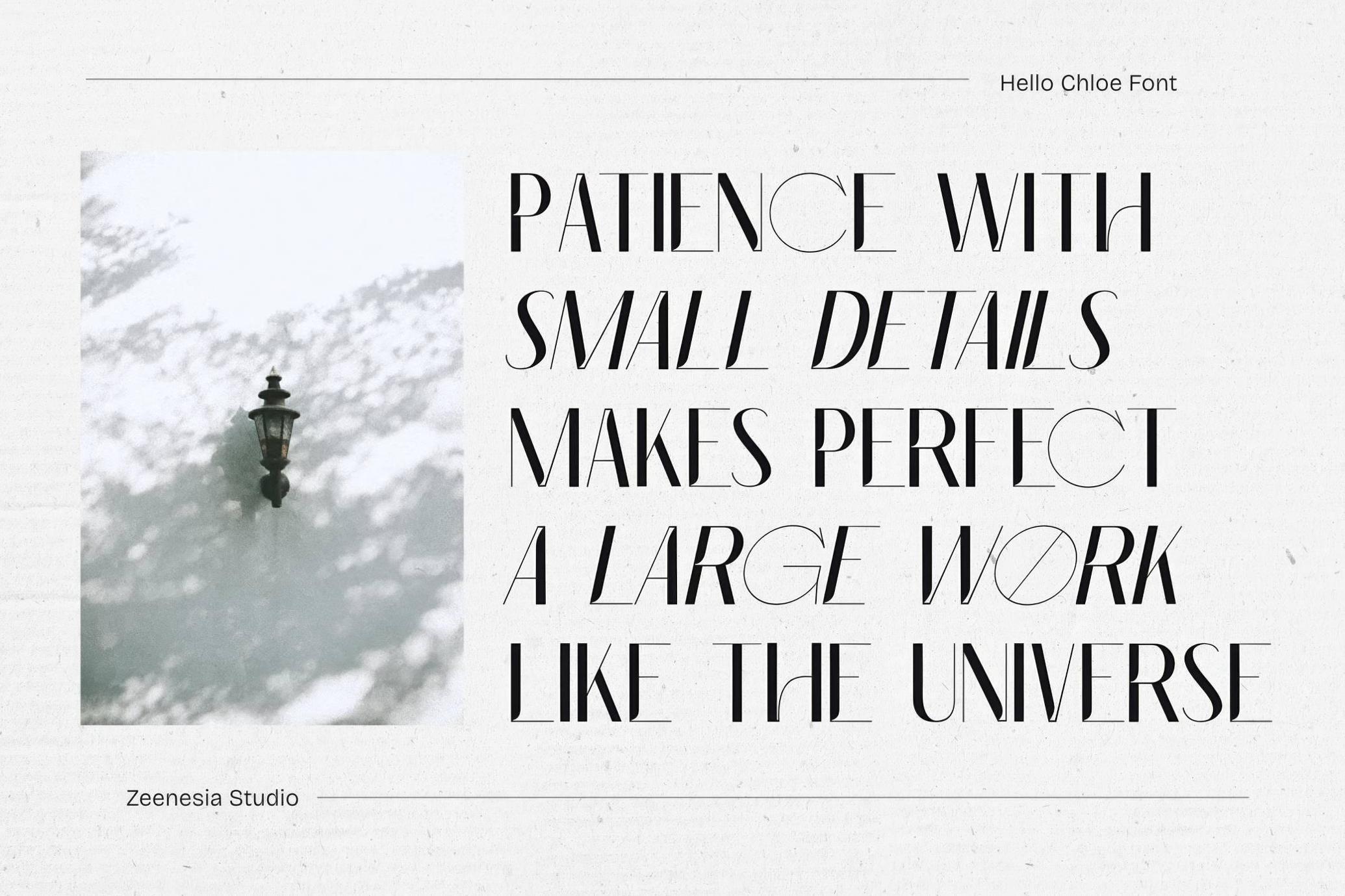 Hello Chloe Sans Serif