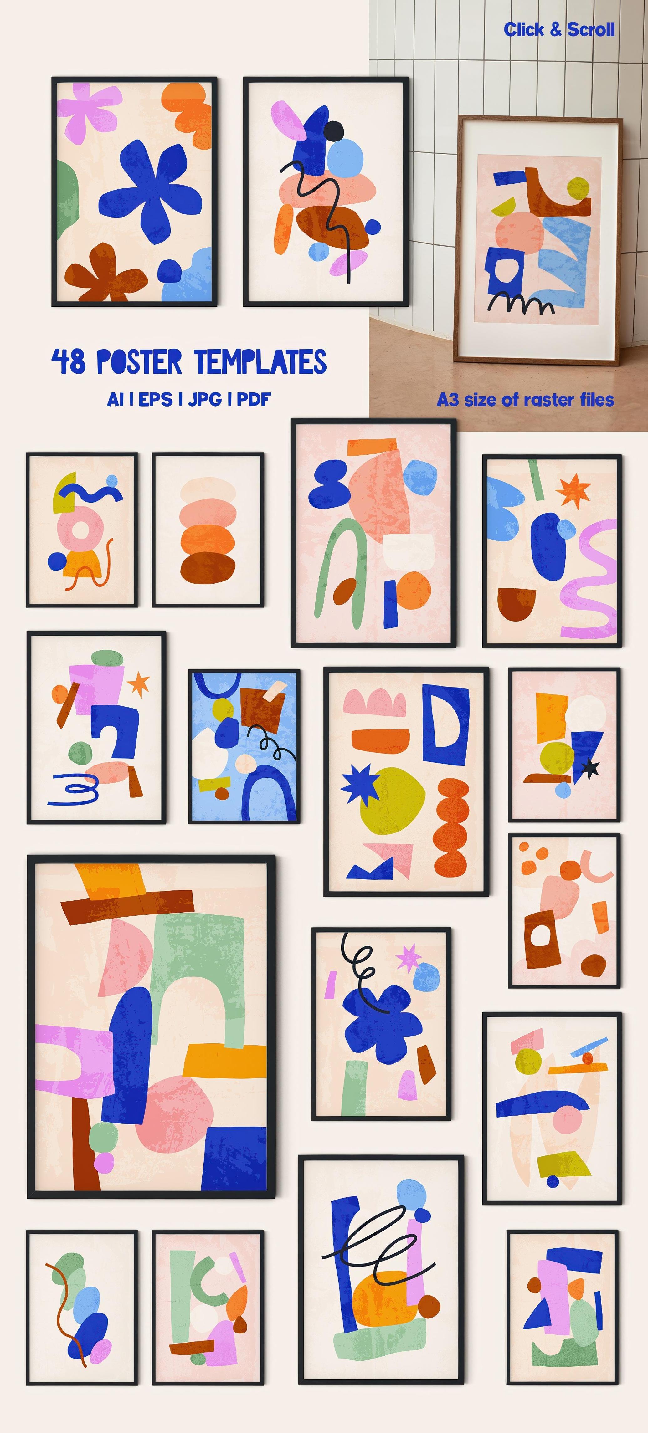 Cutout Prints — Wall Art Collection