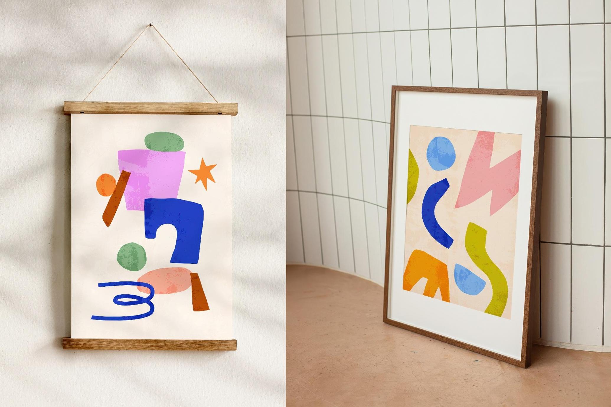Cutout Prints — Wall Art Collection