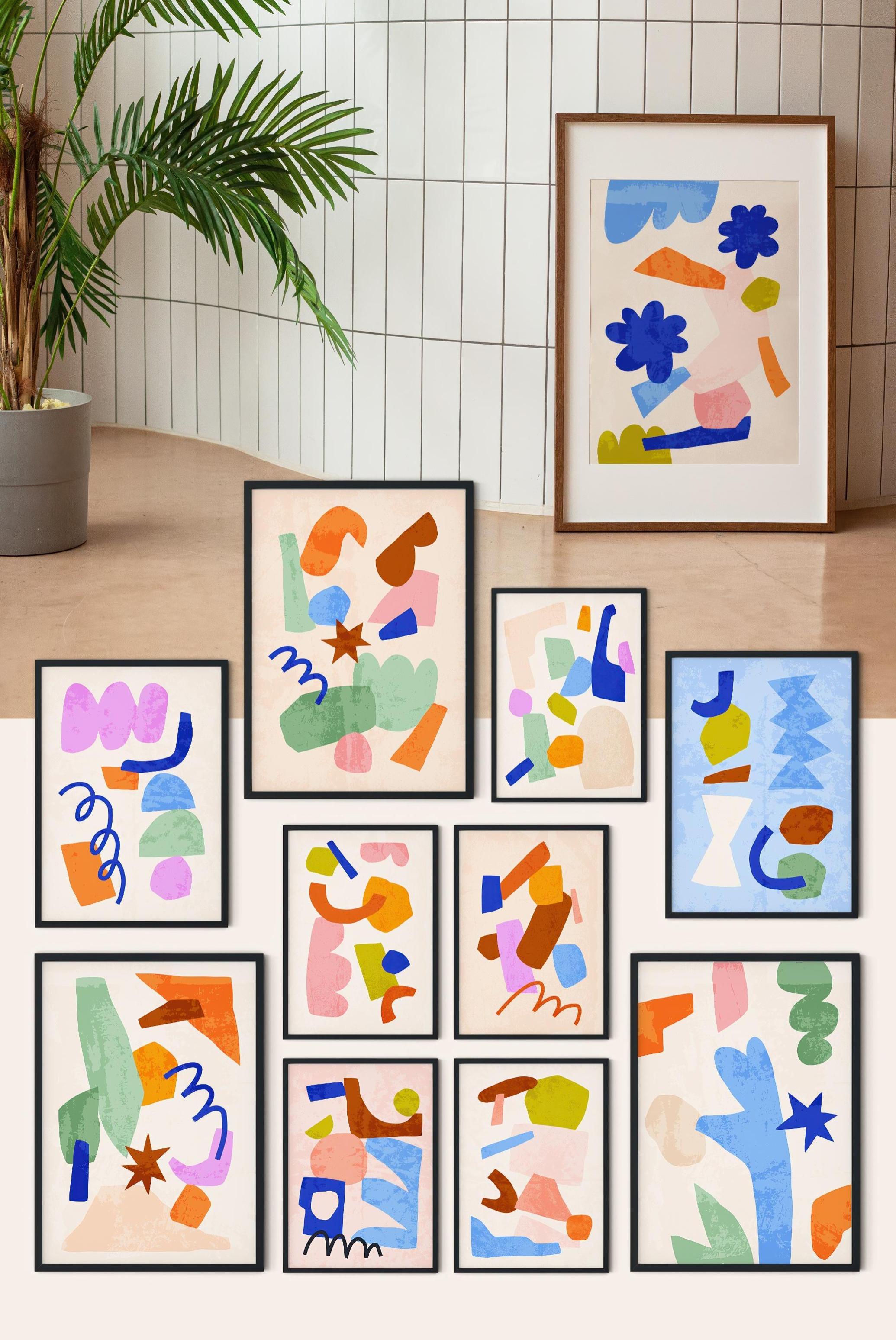 Cutout Prints — Wall Art Collection