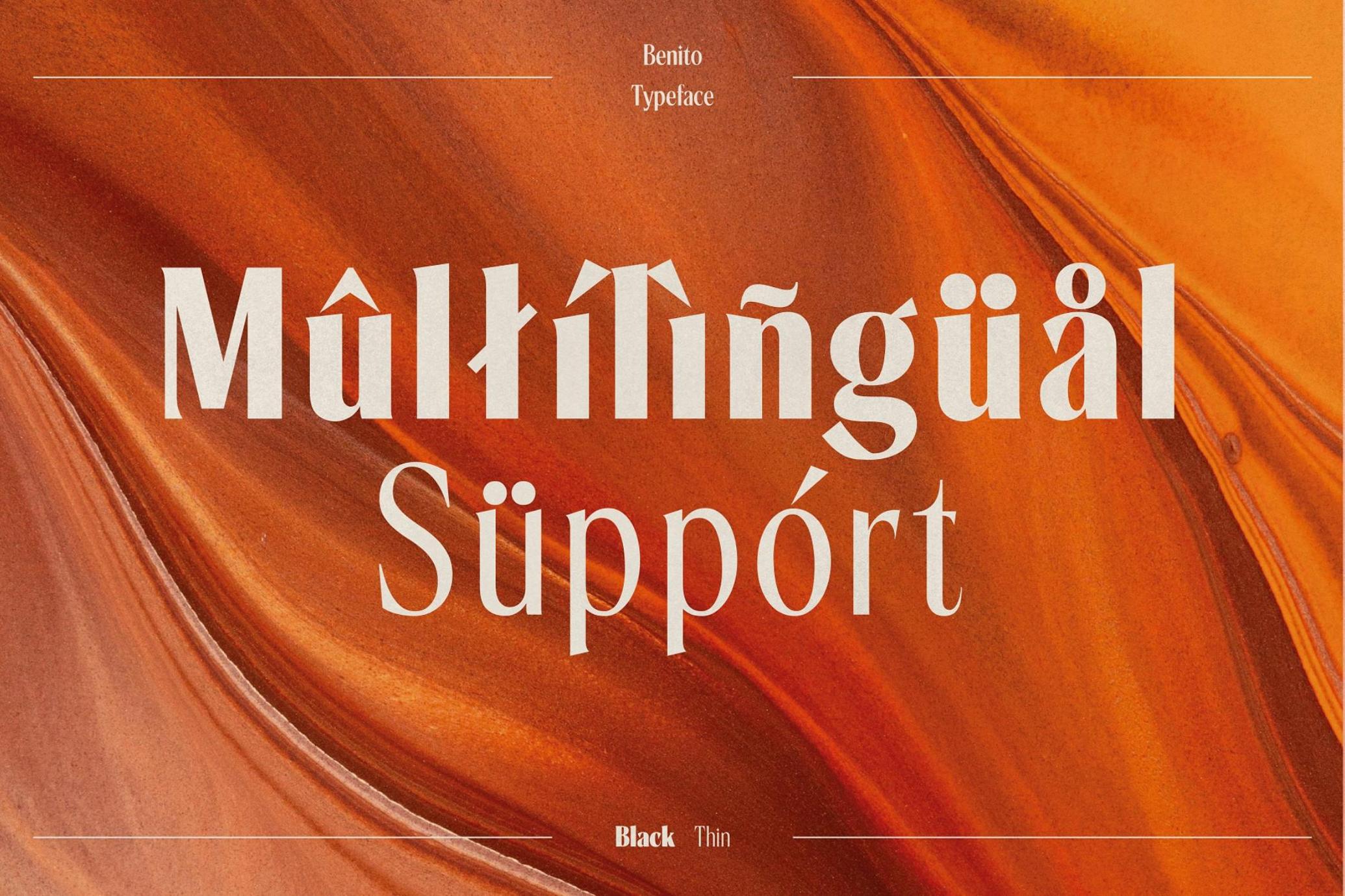 Benito - Timeless Typeface
