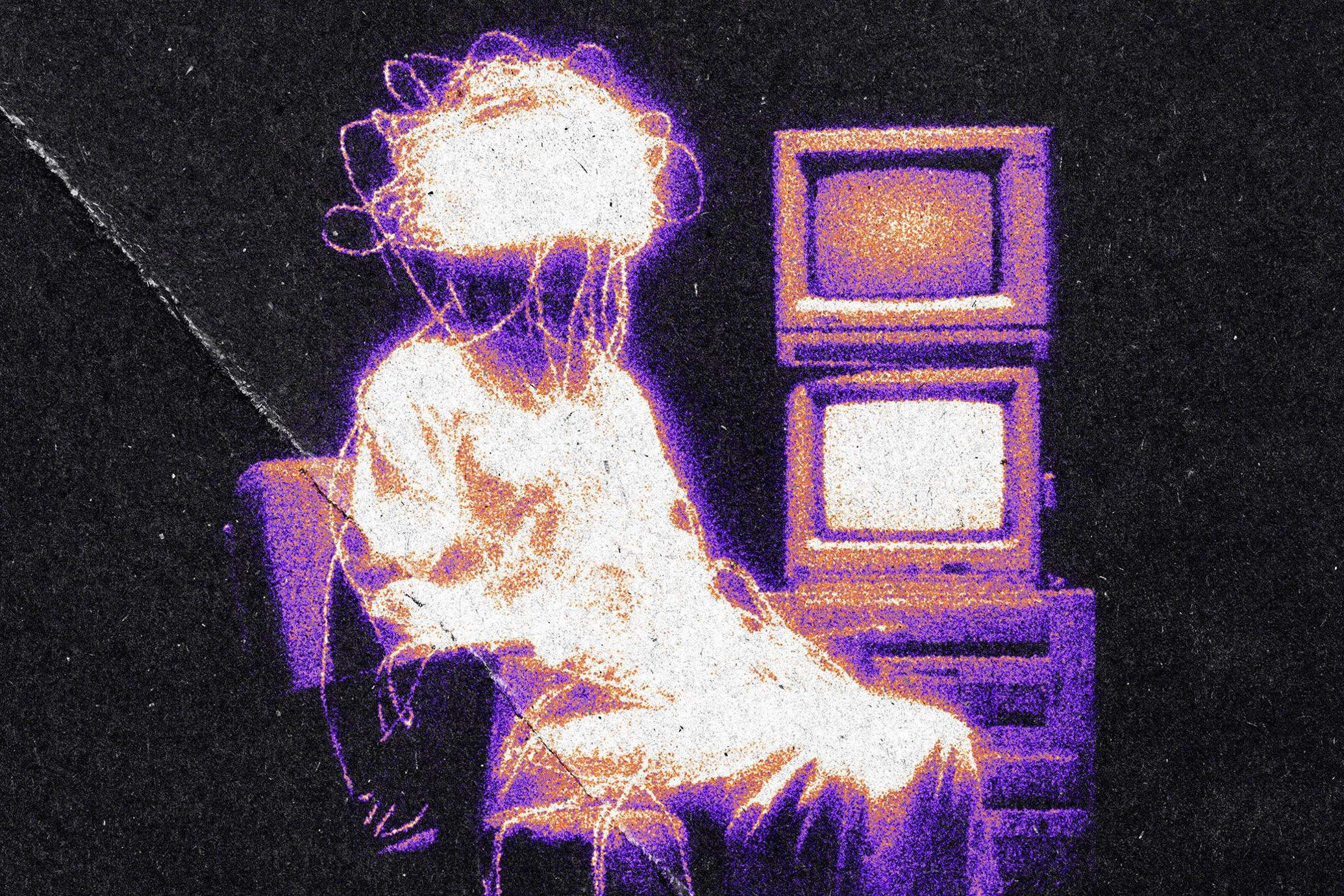 Y2K Retro Risoprint Photo Effect