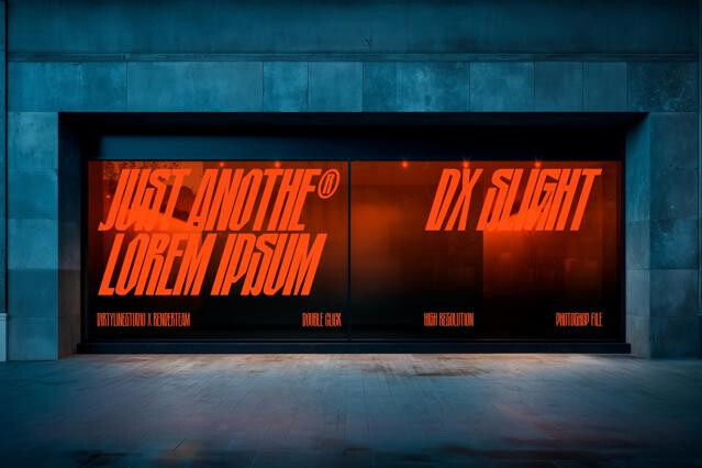 Shopfront Ad Mockup