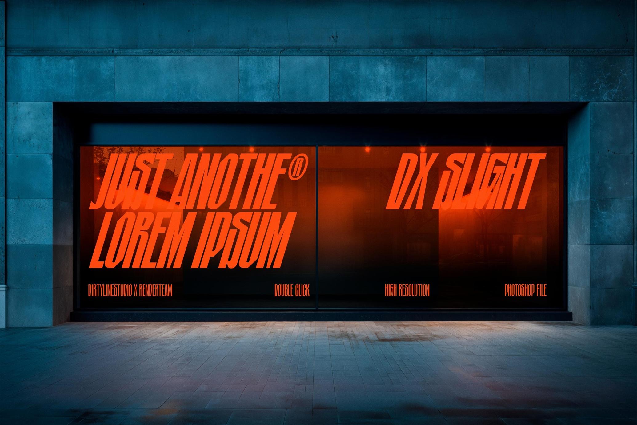 Shopfront Ad Mockup