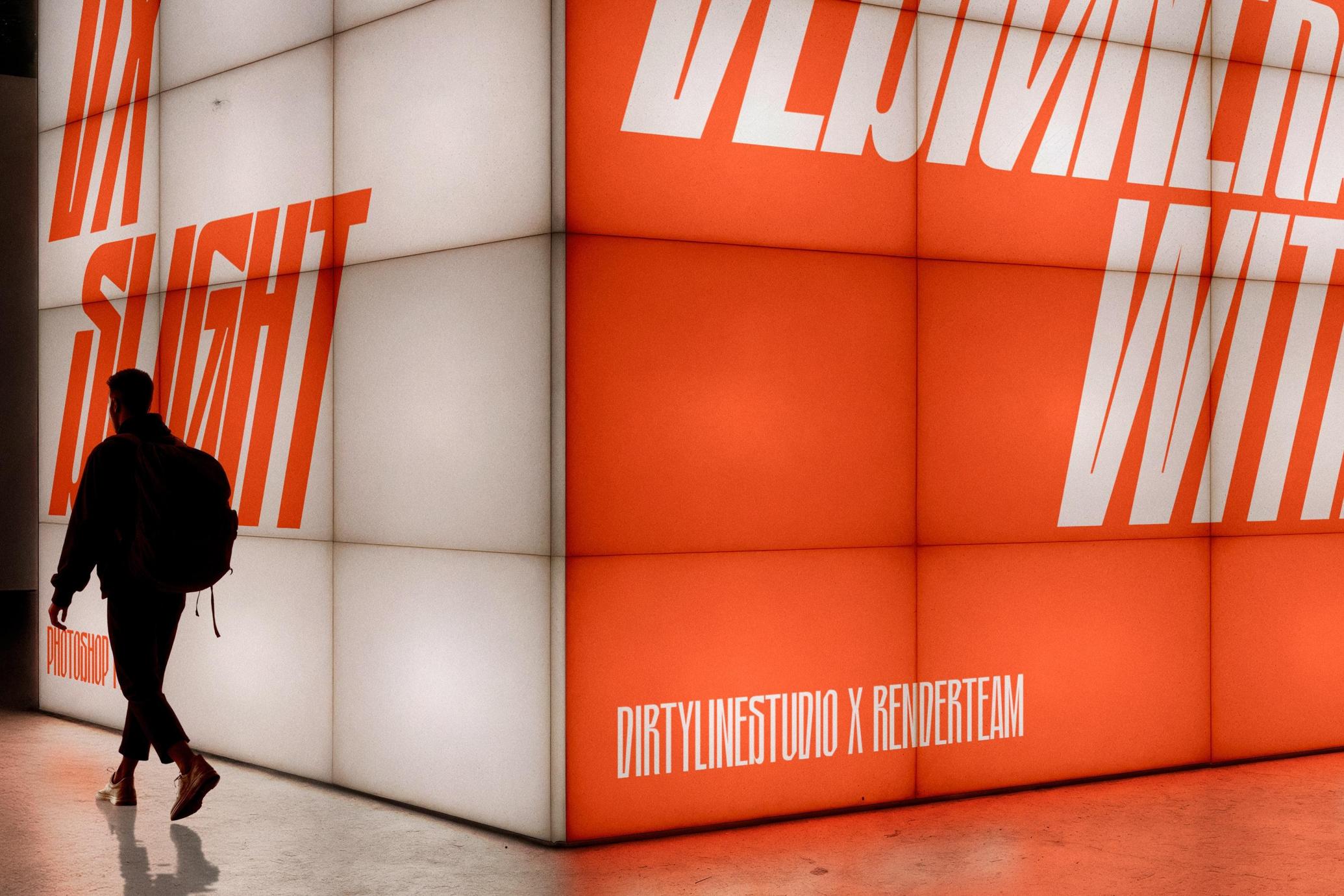 Light Wall Mockup