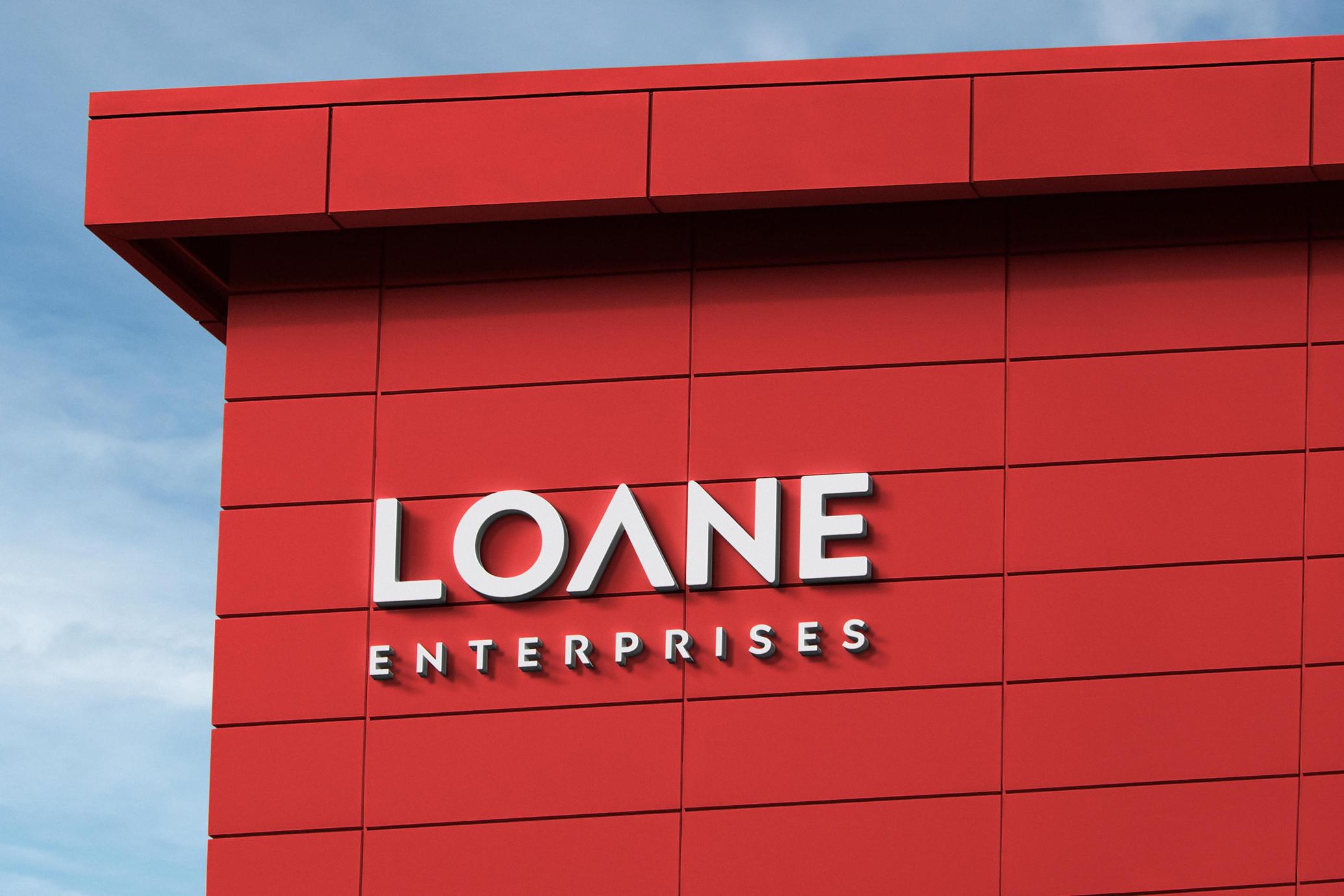 3D Logo Mockup Corporate Building