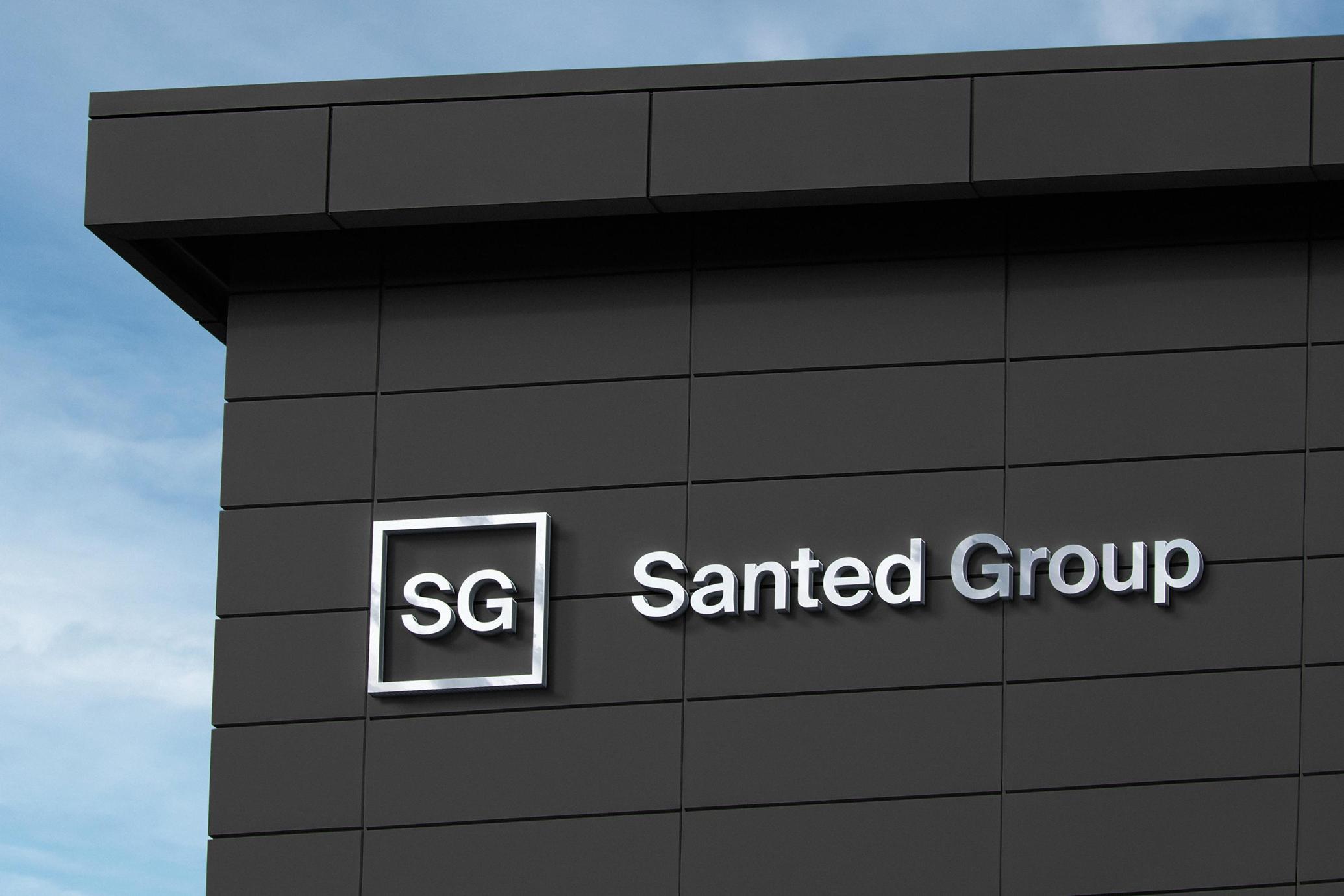 3D Logo Mockup Corporate Building