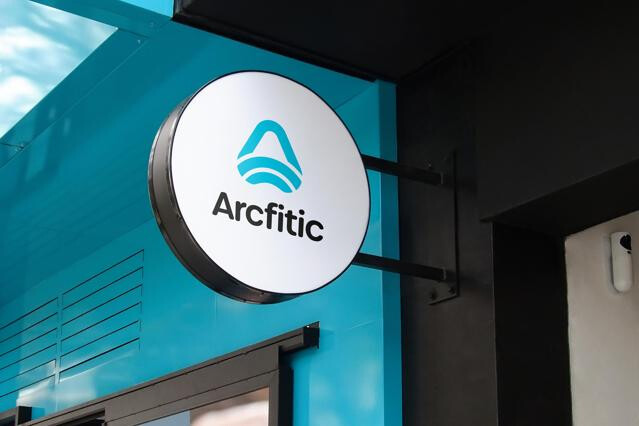 Logo Mockup Store Sport Sign