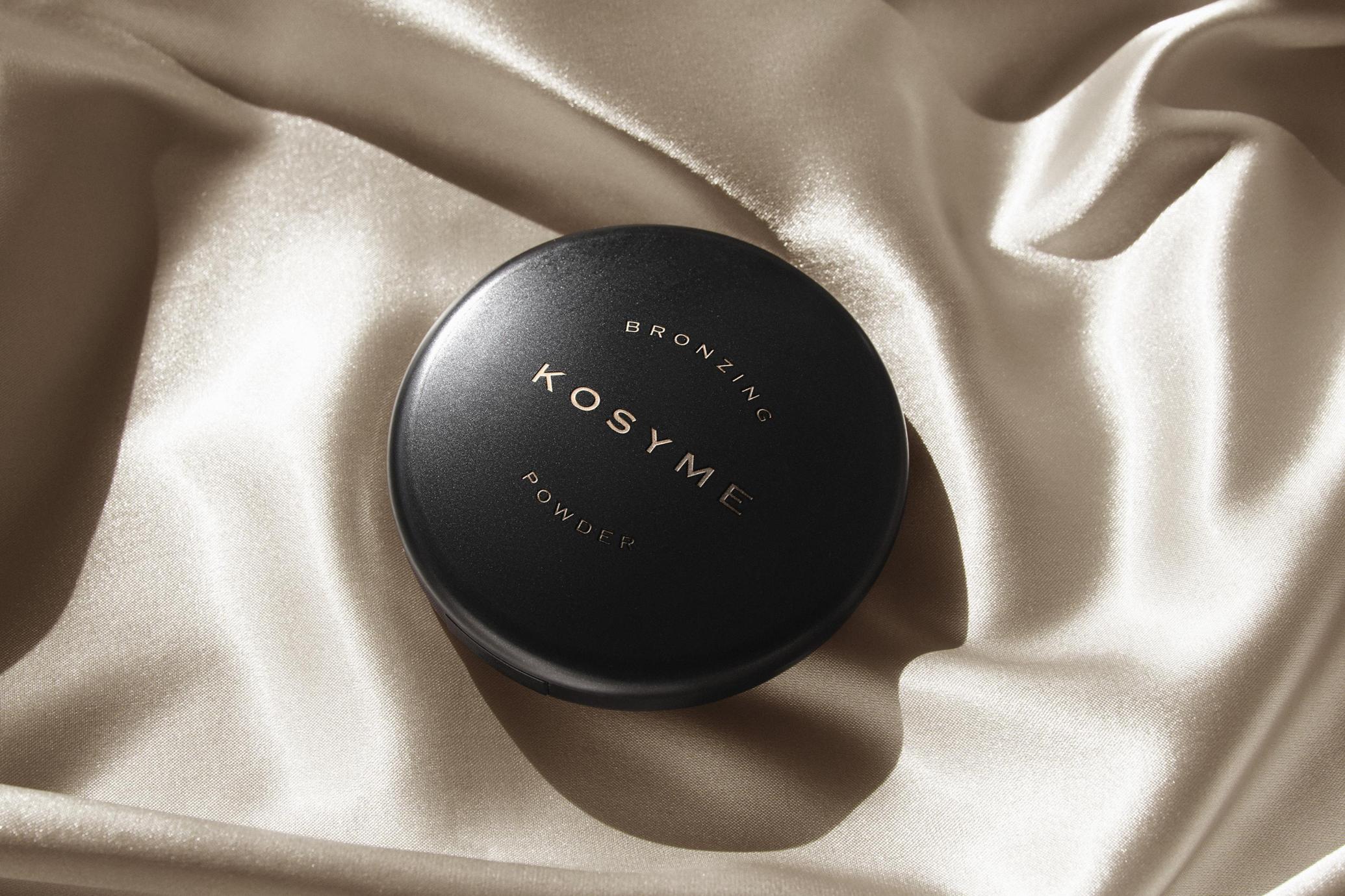 Logo Mockup Bronzing Makeup Powder