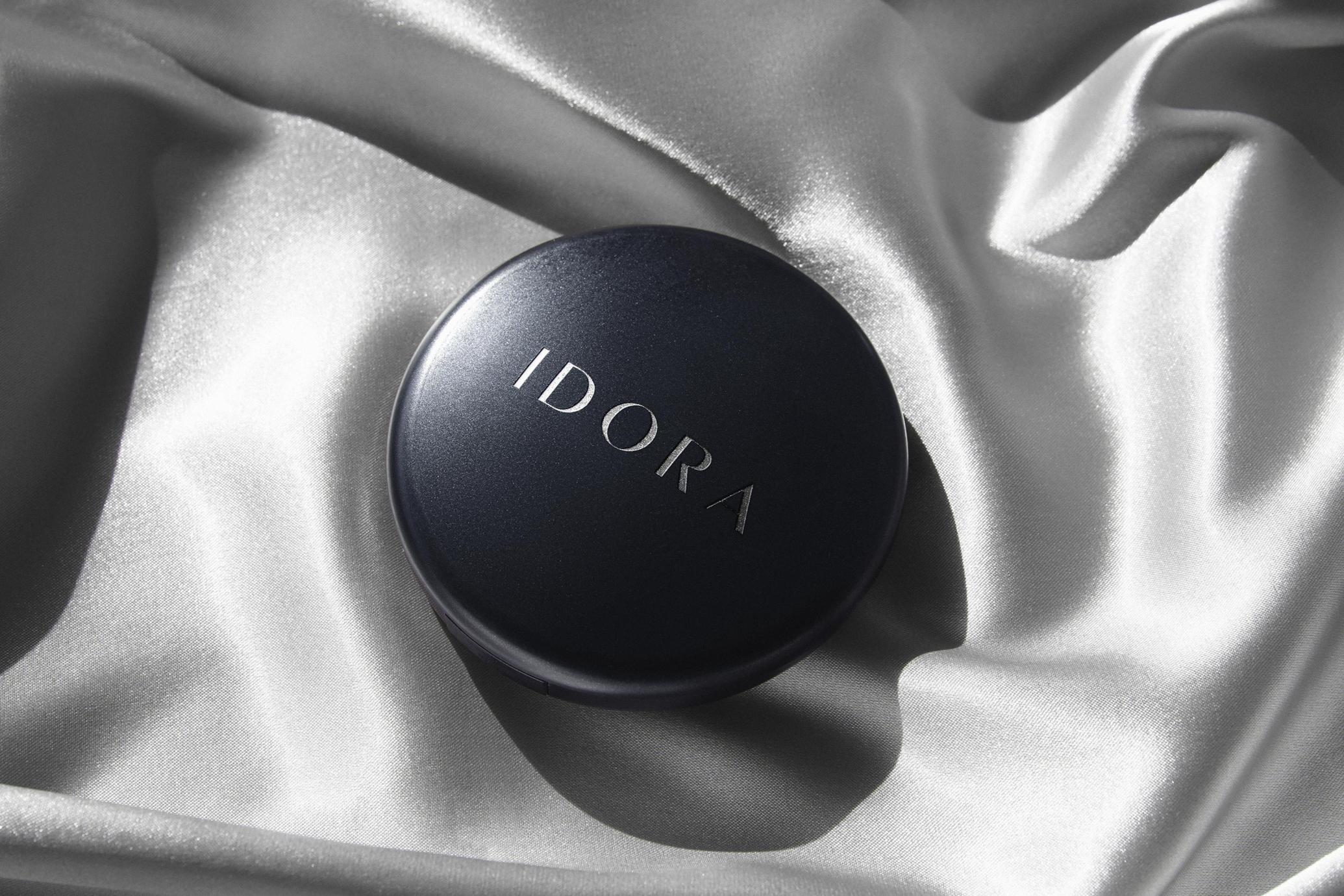 Logo Mockup Bronzing Makeup Powder