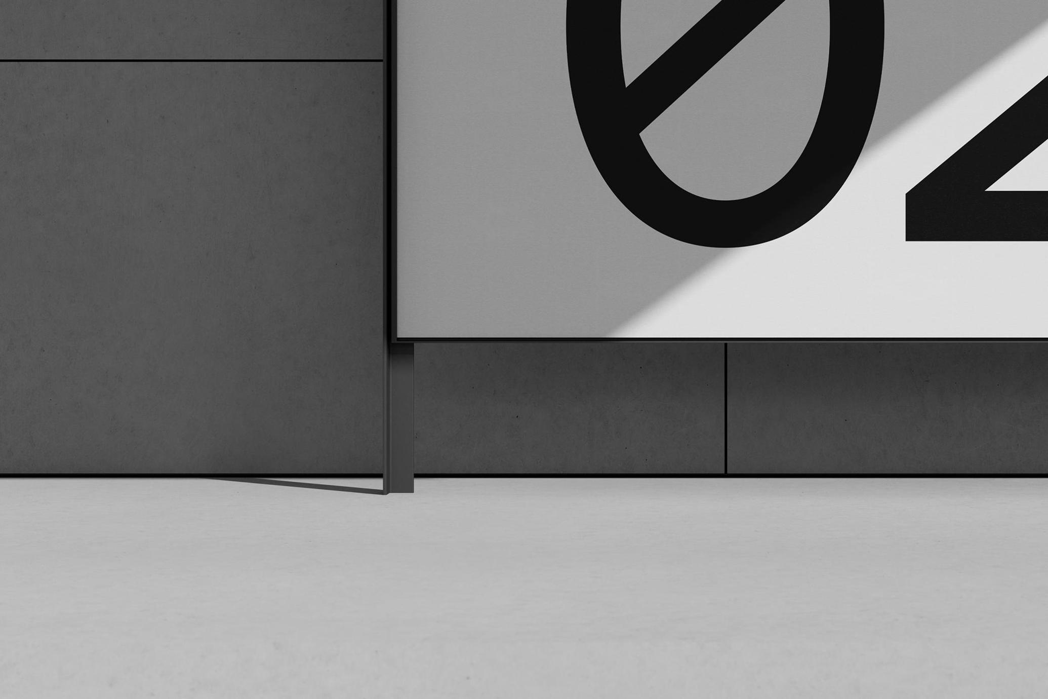 Minimal Outdoor Poster Mockup