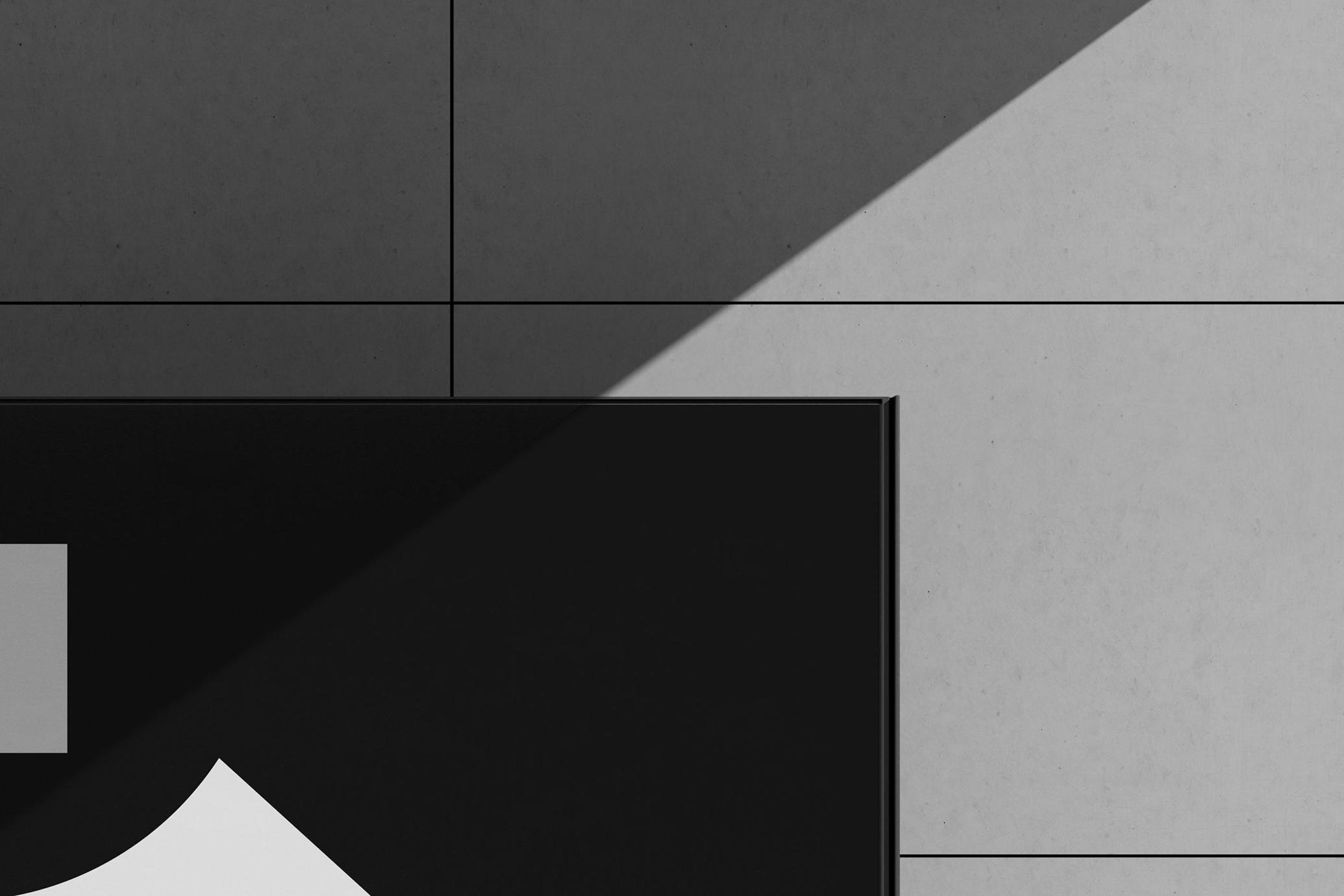Minimal Outdoor Poster Mockup