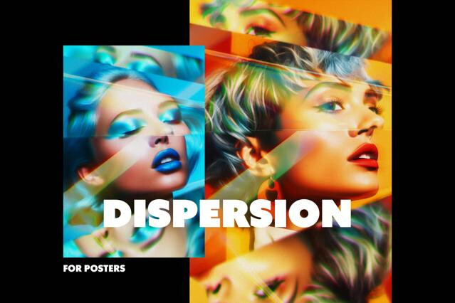 Prism Dispersion Poster Effect