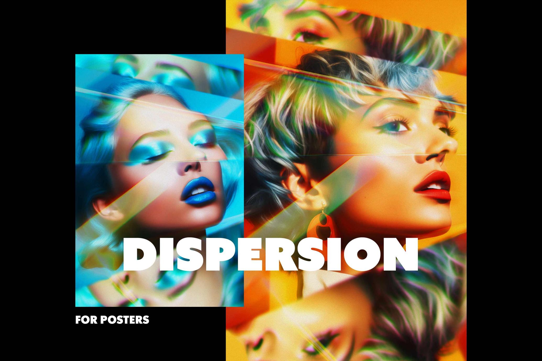 Prism Dispersion Poster Effect