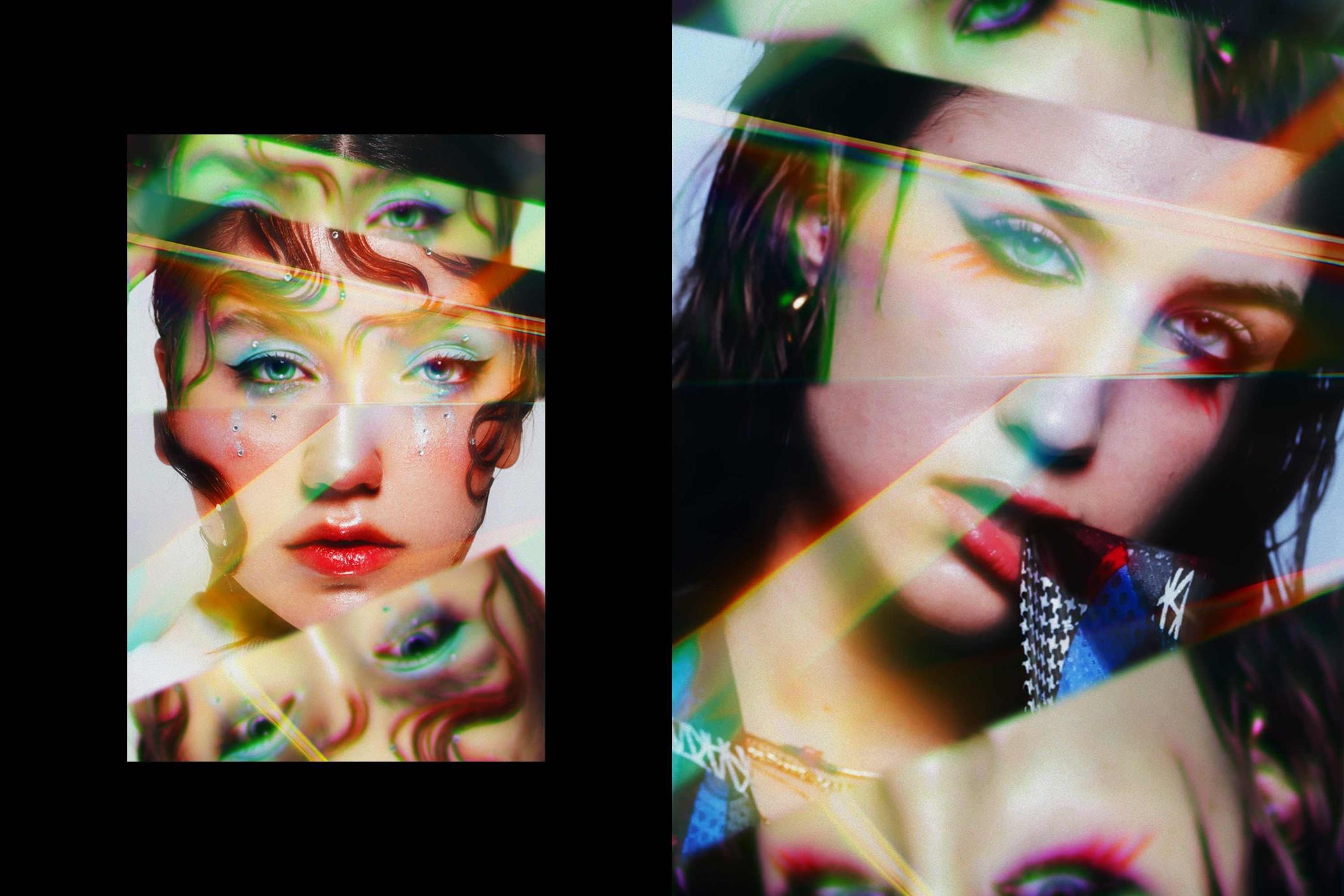 Prism Dispersion Poster Effect