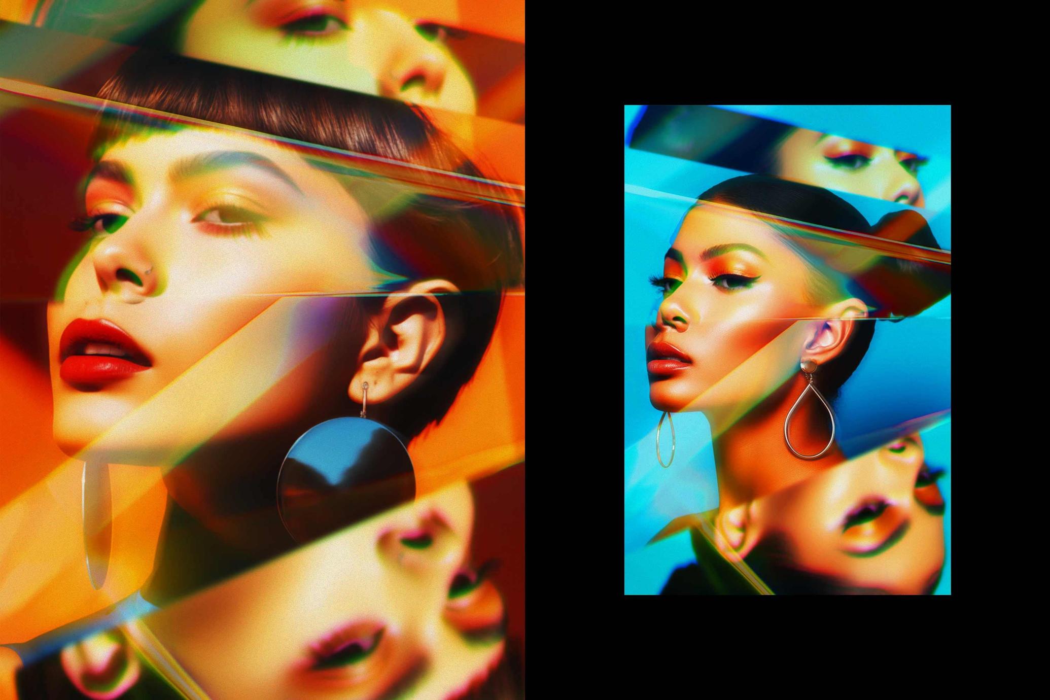 Prism Dispersion Poster Effect