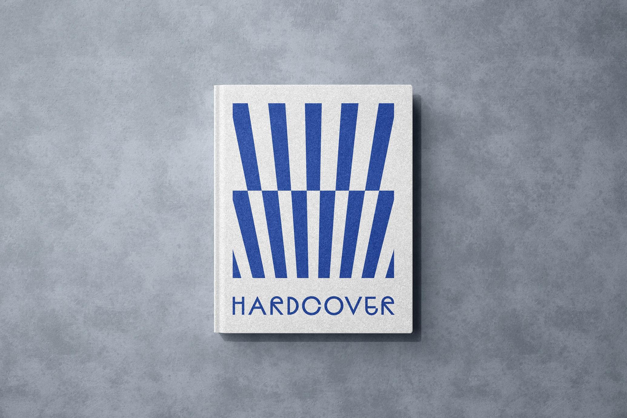 Hardback Book Cover Mockup