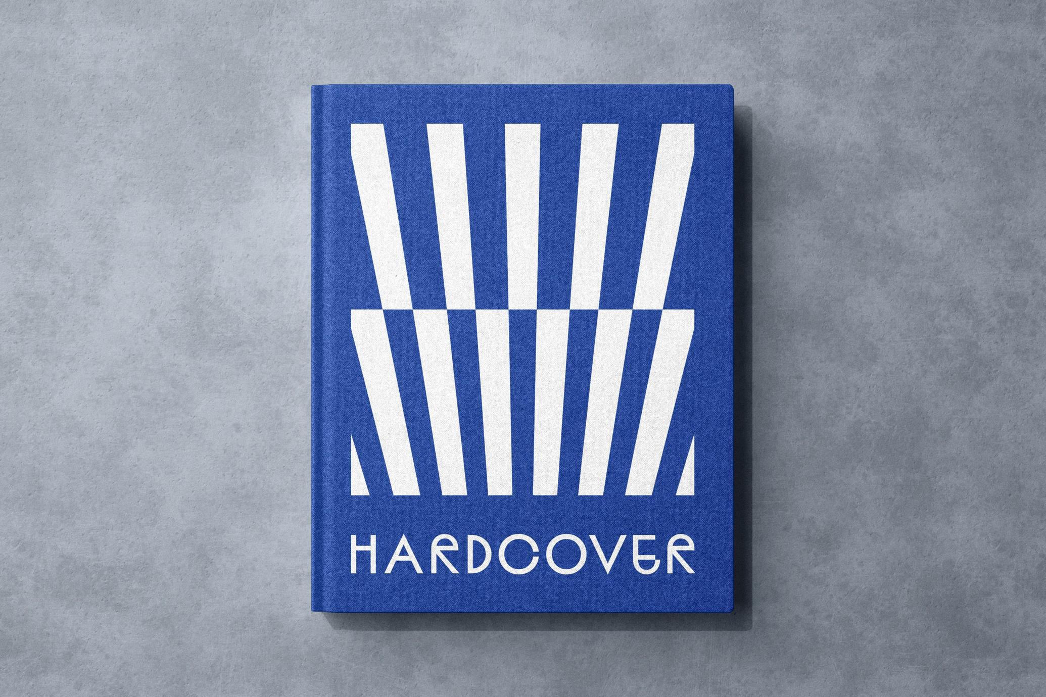 Hardback Book Cover Mockup