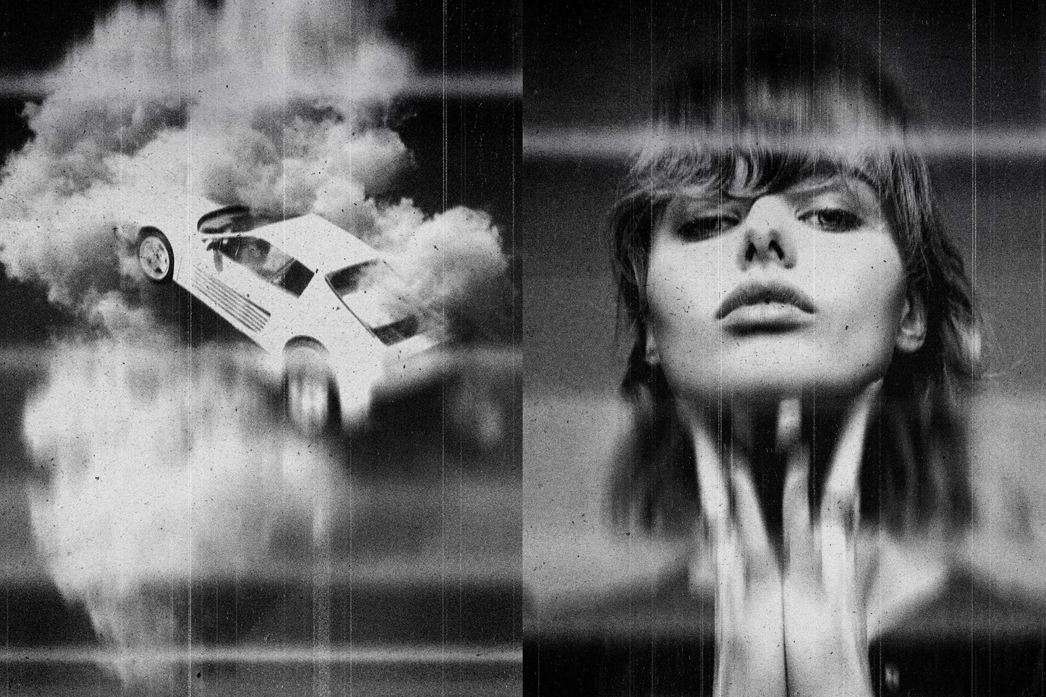 Smudged Scan Poster Effect