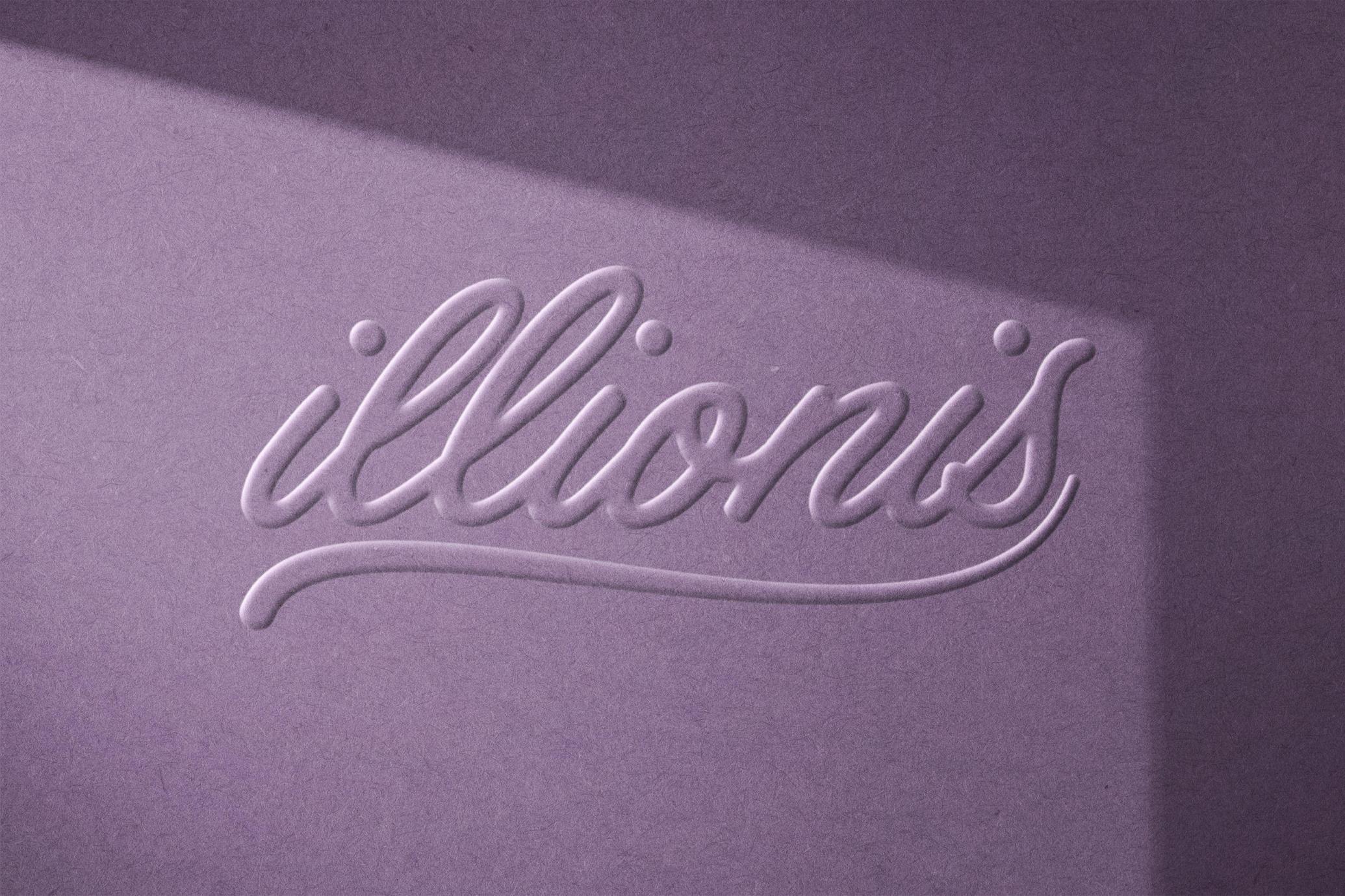 Paper Debossing & Embossing Mockup