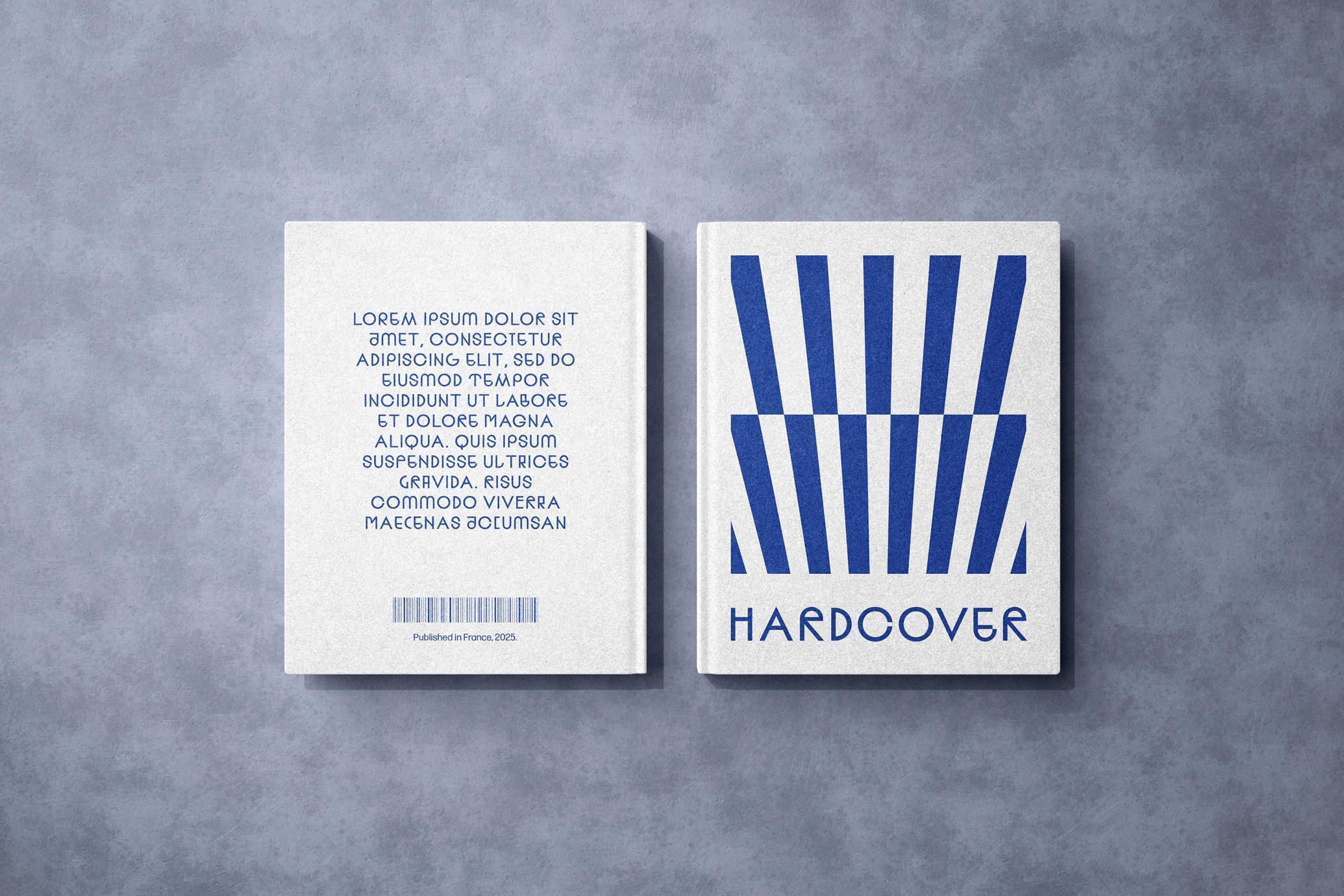 Front & Back Book Mockup